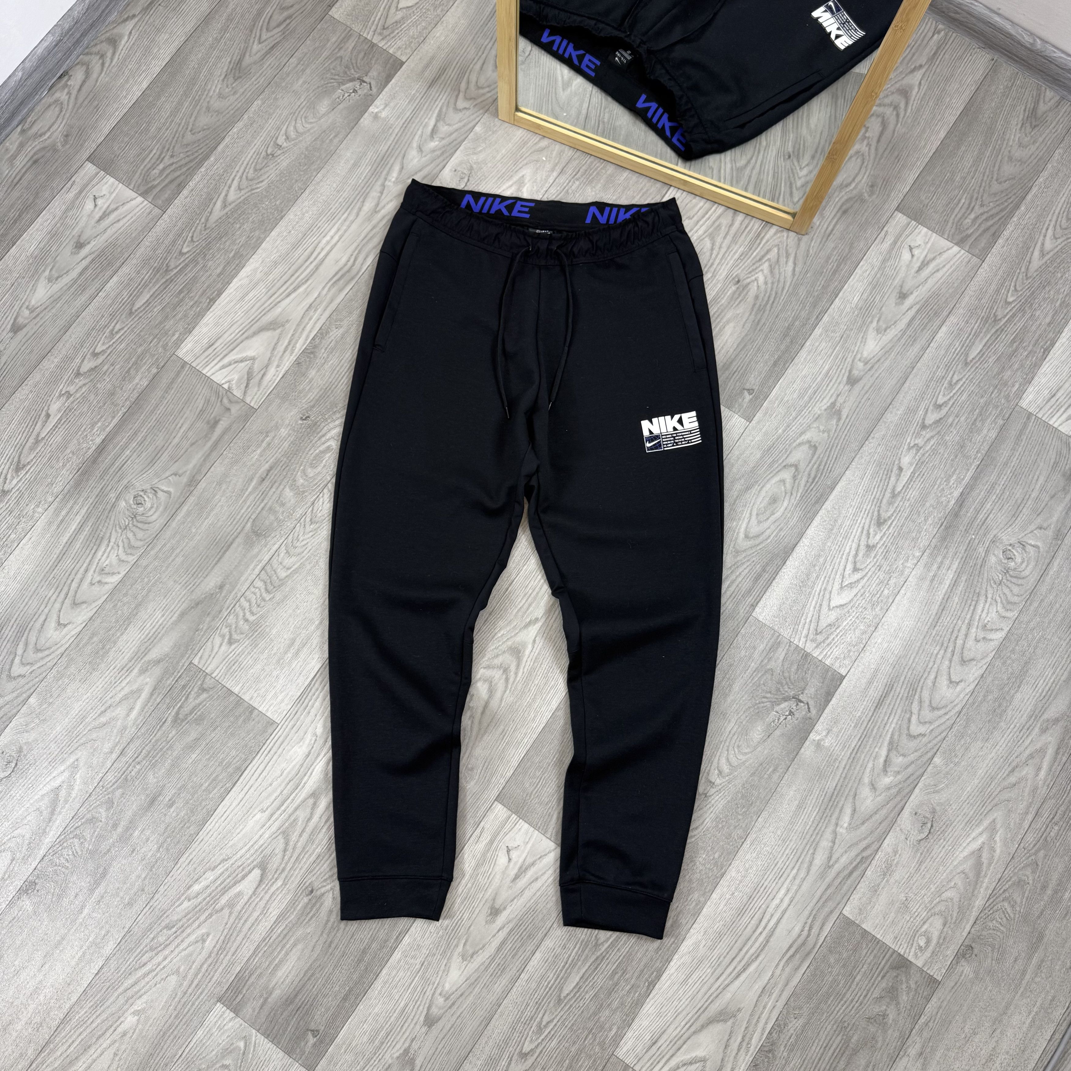 Nike Nike Dri-Fit Black Joggers Track Pants Size US 32 / EU 48 - 1 Thumbnail