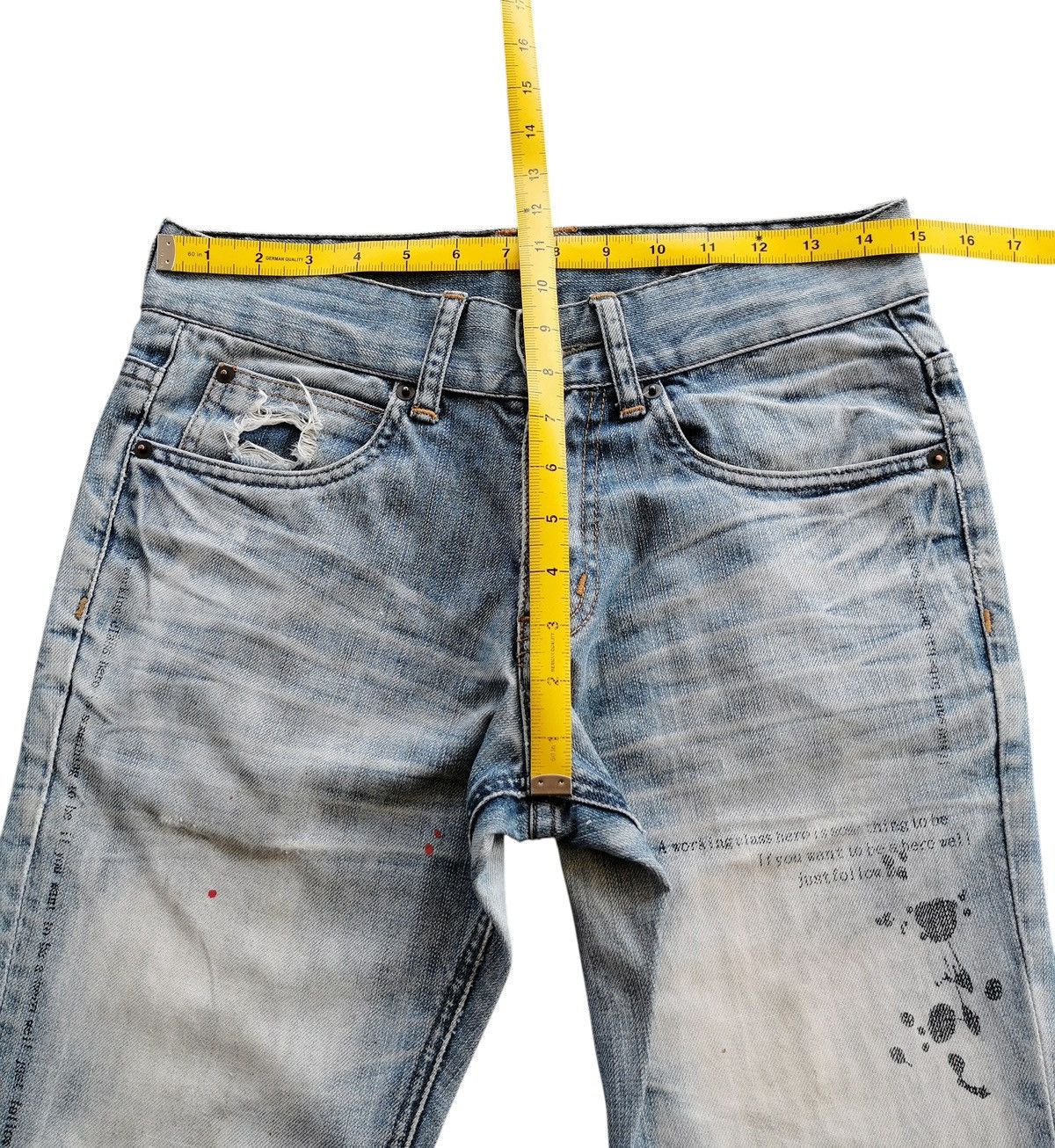 semanticdesign Vintage semanticdesign ripped jeans Size US 30 / EU 46 - 12 Thumbnail