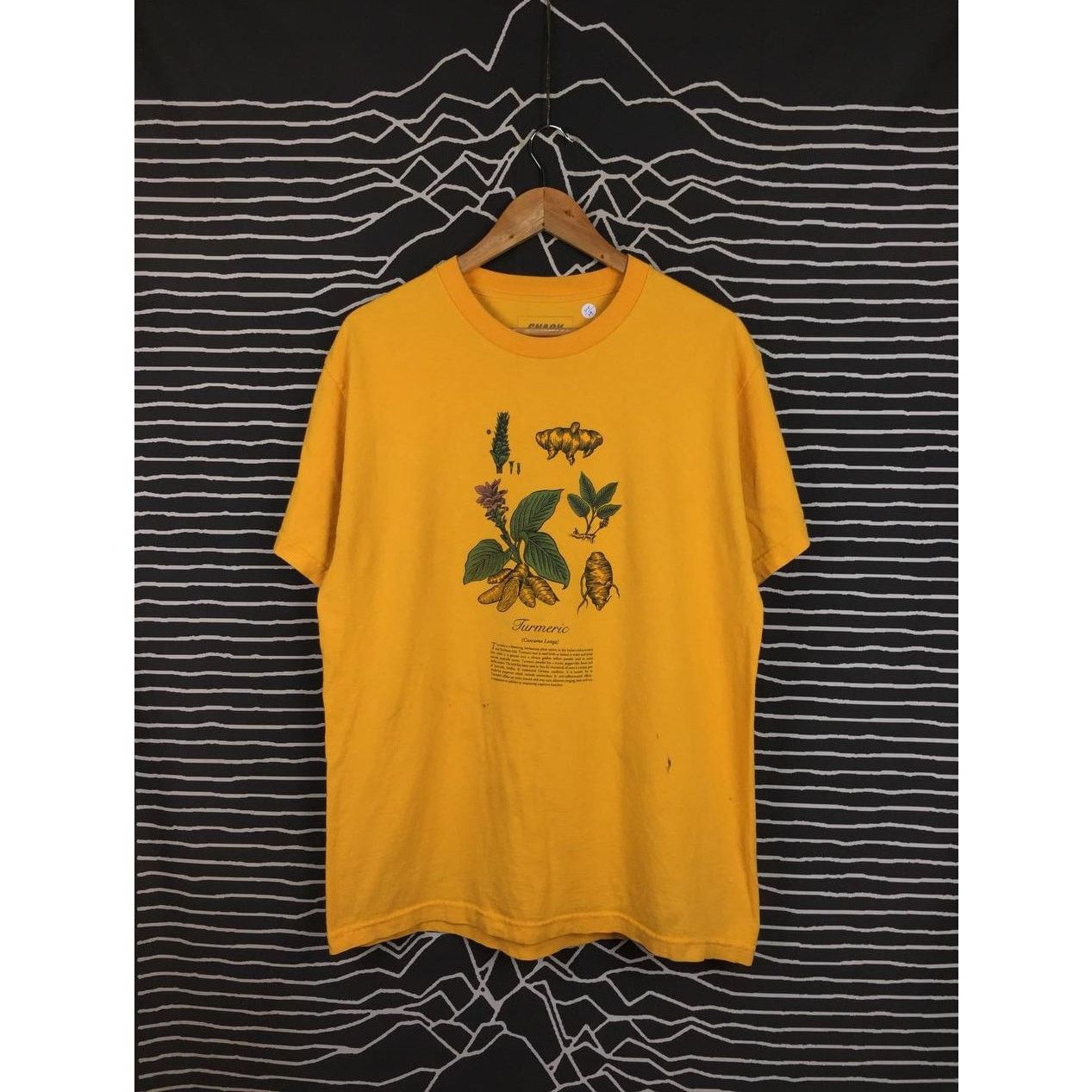 Other Snack Skateboards Turmeric Curcuma Longa Plant Native Tee Size US L / EU 52-54 / 3 - 2 Thumbnail