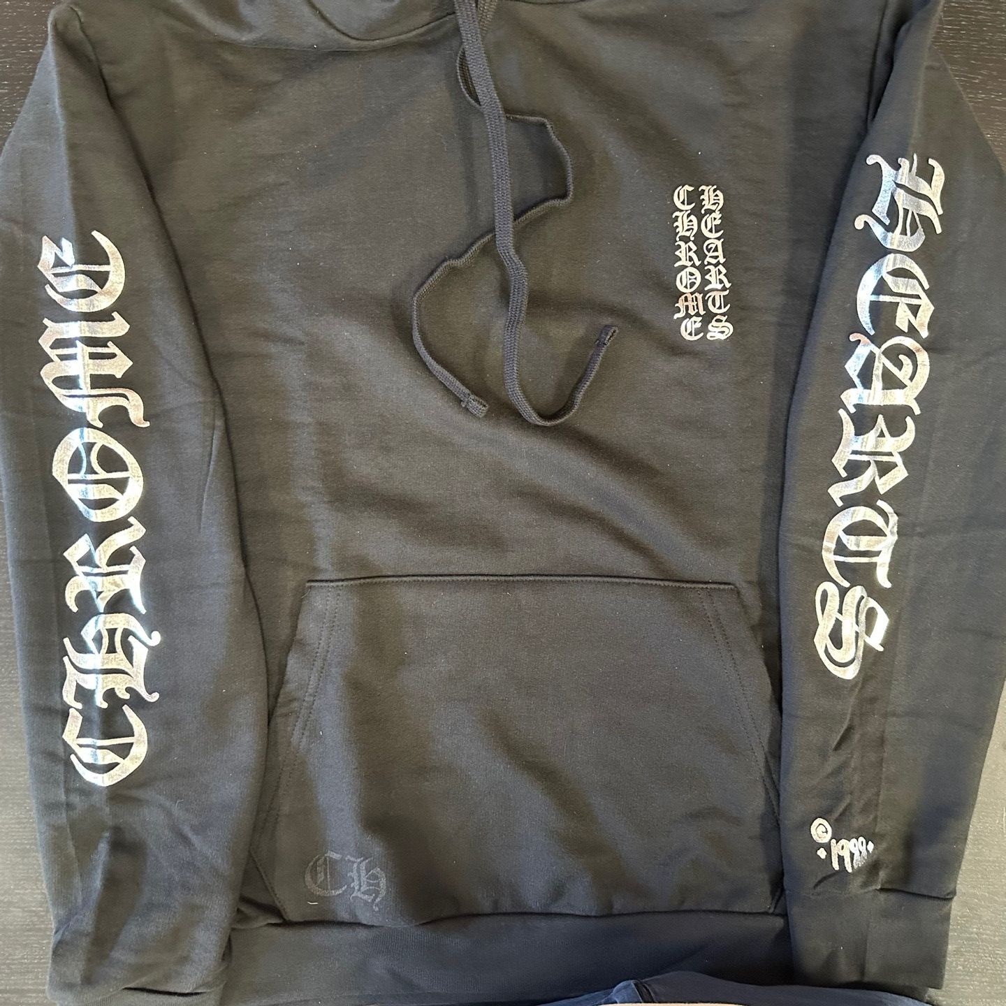 Chrome Hearts Online Exclusive 1988 Hoodie Black Silver Size US L / EU 52-54 / 3 - 5 Thumbnail