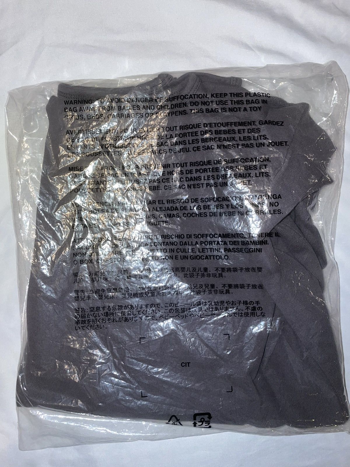 Gap YZY Gap Tank Top In Dark Grey Engineered By Balenciaga Size US M / EU 48-50 / 2 - 6 Thumbnail