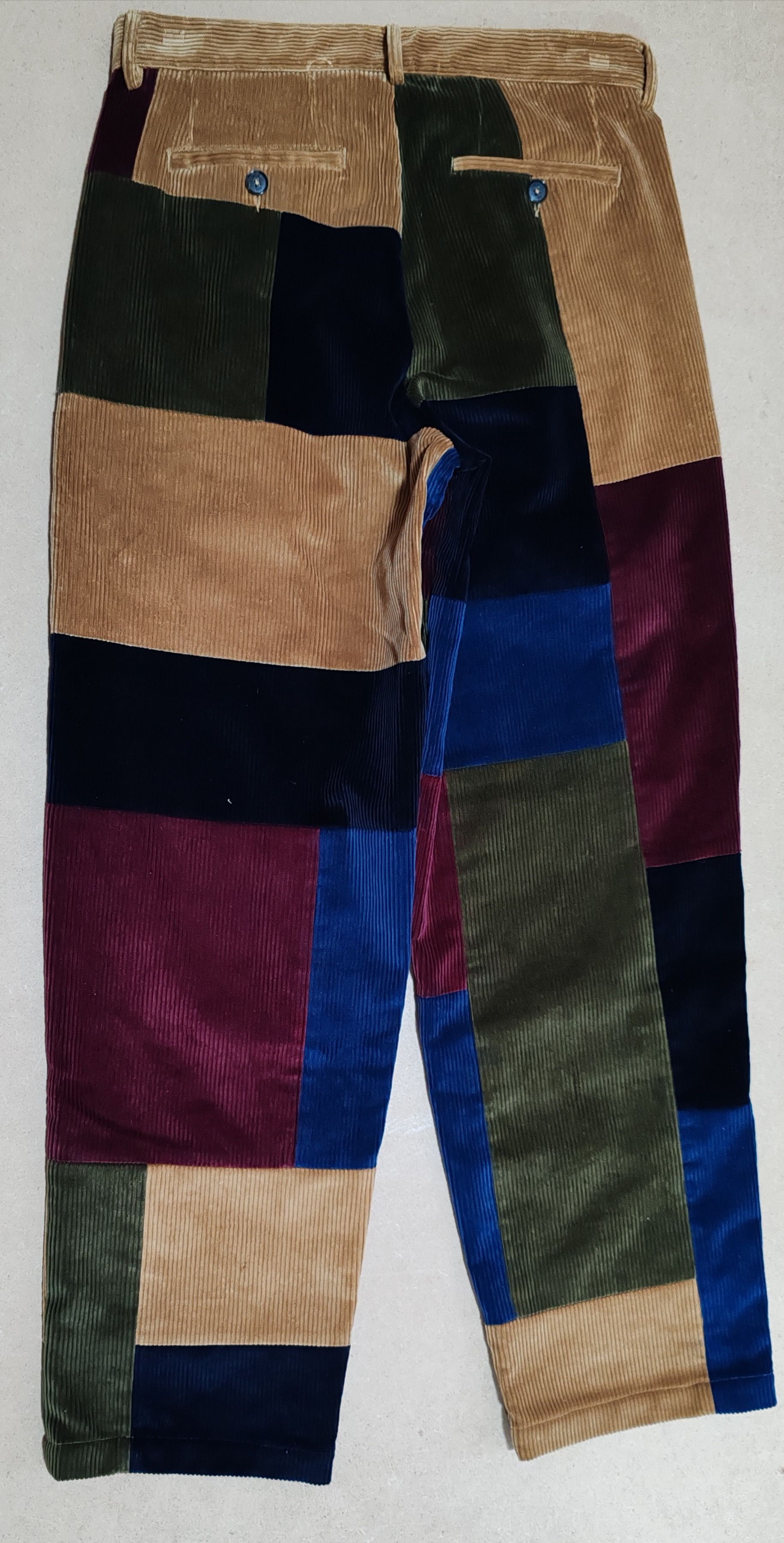 Baracuta Noah X Baracuta Double-Pleat Patchwork Corduroy Tg:34 Size US 34 / EU 50 - 9 Thumbnail