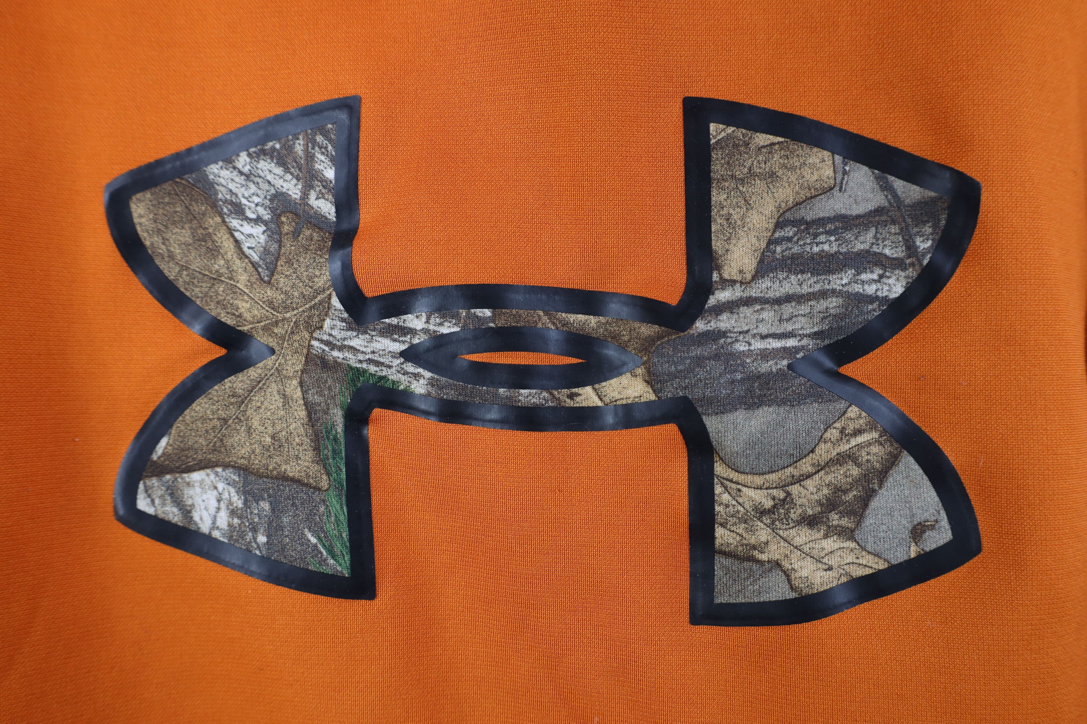 Under Armour Under Armour Storm Logo Camouflage Hoodie Sweatshirt Orange Size US L / EU 52-54 / 3 - 4 Thumbnail