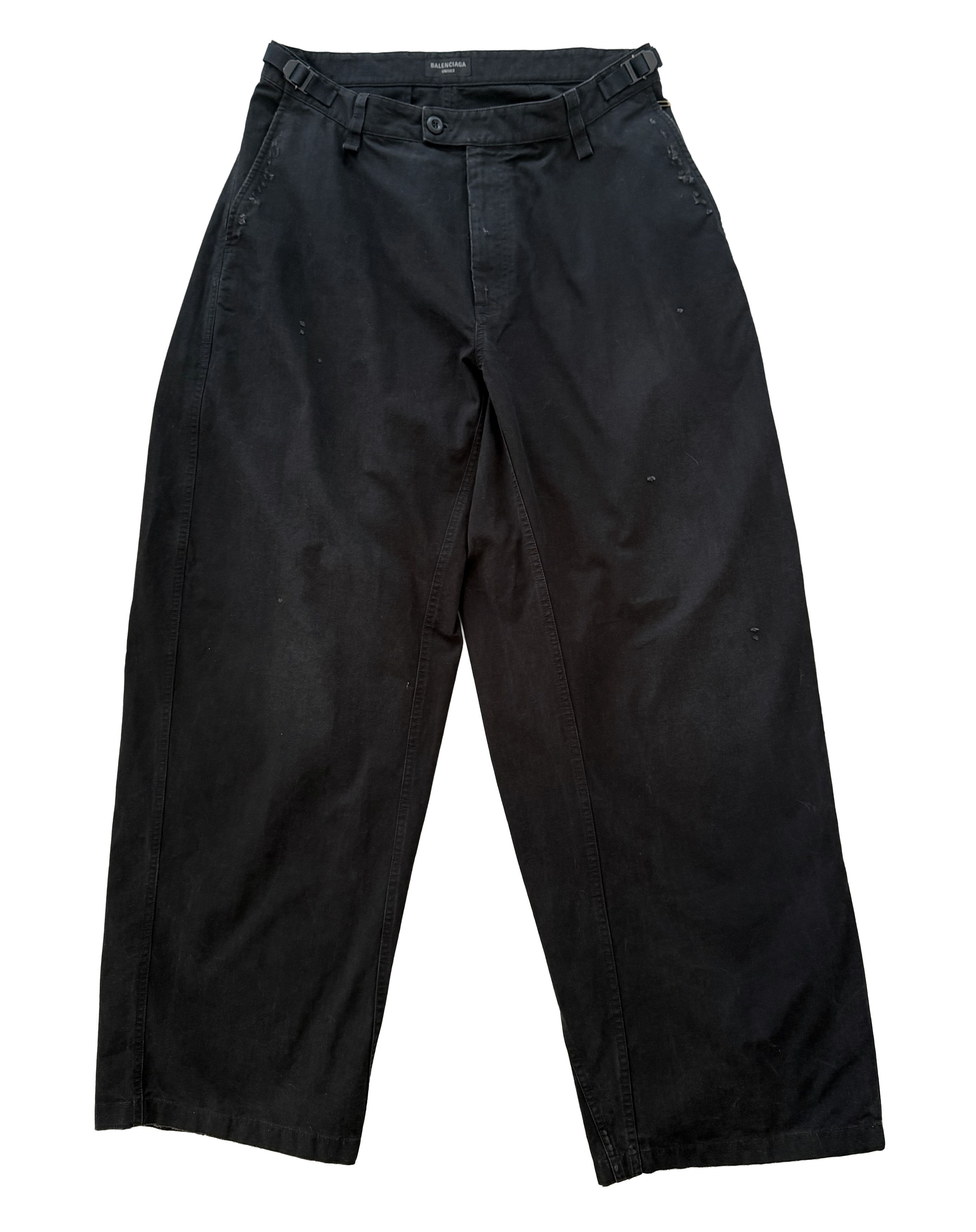 Balenciaga Balenciaga Minimal Cargo Pants Size US 34 / EU 50 - 1 Thumbnail