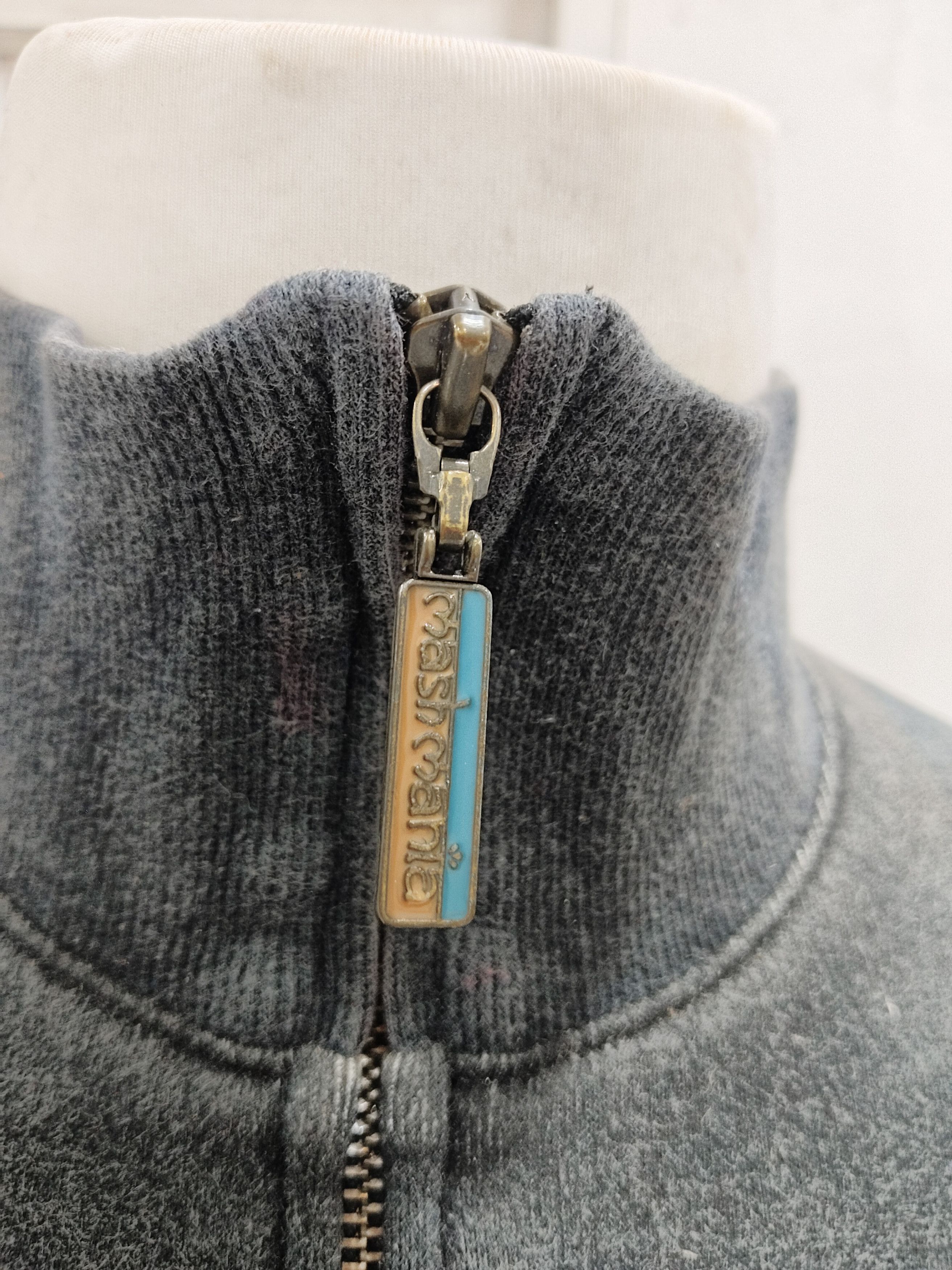 Manastash × Rosa Maria Vintage Art Mash Mania Zipper Sweatshirt Size US S / EU 44-46 / 1 - 4 Thumbnail