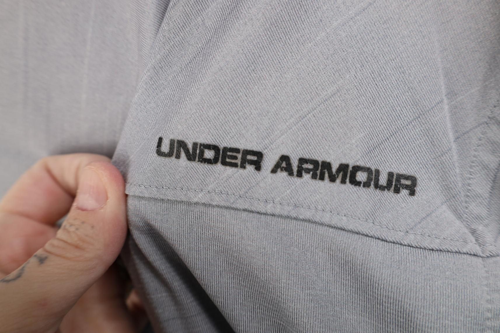 Under Armour Under Armour Chambray Tech Knit Performance Golf Polo Shirt Size US XL / EU 56 / 4 - 12 Thumbnail