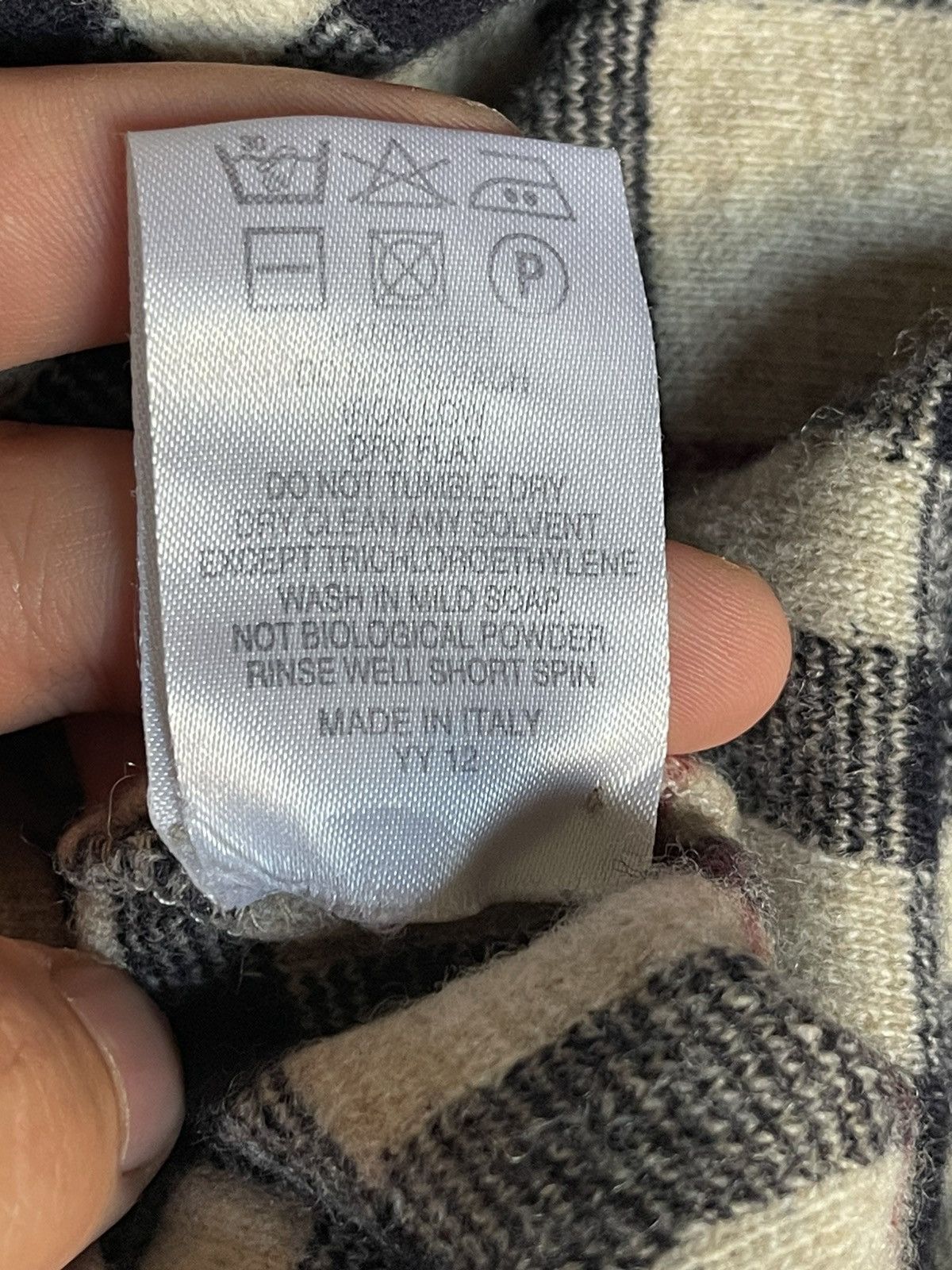 Burberry Burberry Nova Check wool sweater Size S / US 4 / IT 40 - 9 Thumbnail