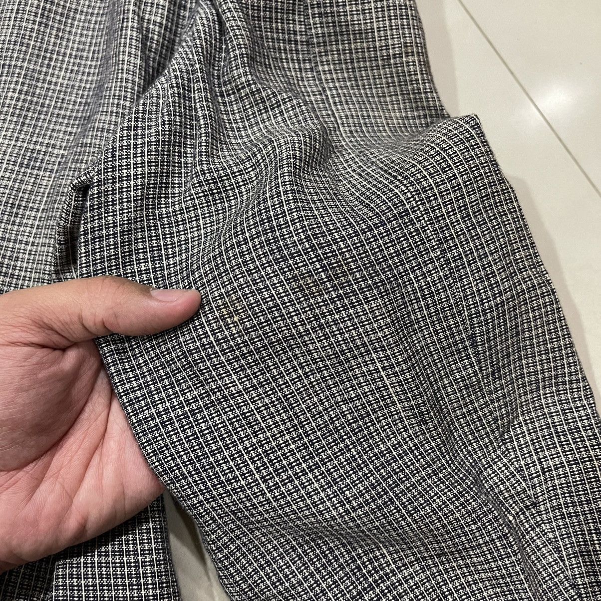 Yves Saint Laurent Vintage YSL Gingham Button Blazer Jacket Size US S / EU 44-46 / 1 - 7 Thumbnail