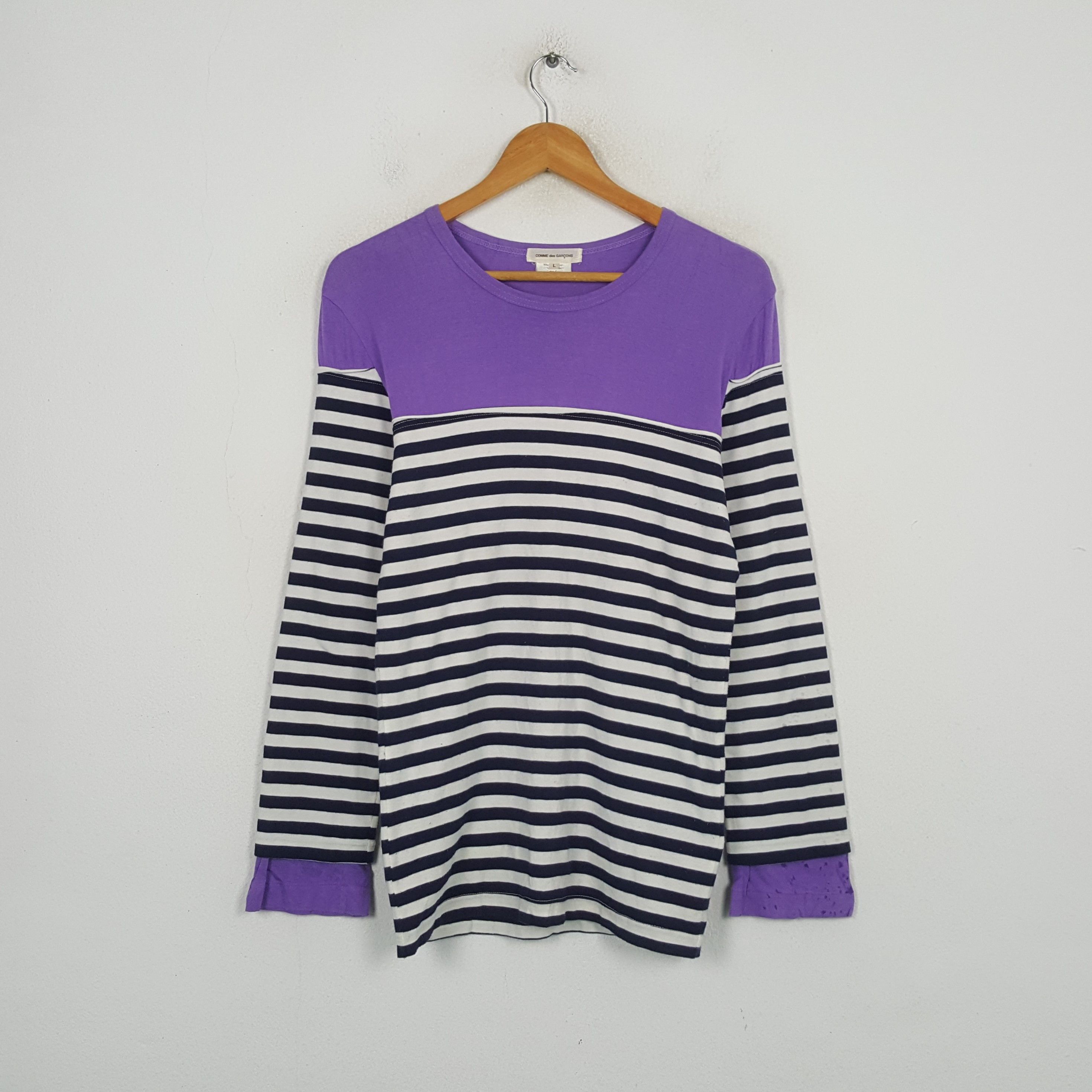 Comme des Garcons Vintage Comme Des Garçons Japanese Brand T-Shirt C30126 Size S / US 4 / IT 40 - 1 Thumbnail