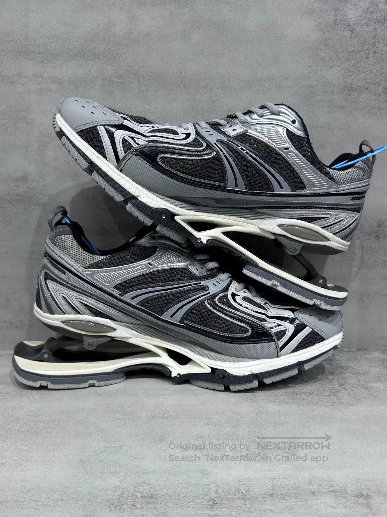 Balenciaga Balenciaga X-PANDER Distressed Sneakers. Size US 12 / EU 45 - 3 Thumbnail