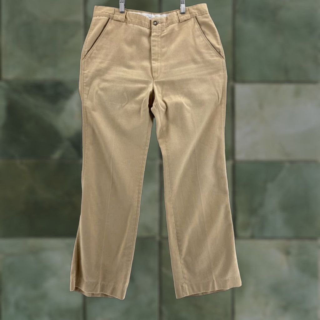 Levi's Levi's Relaxed Fit Pants Men's 32 Khaki Cotton 90s Vintage Style Stretch low-rise Size US 32 / EU 48 - 1 Thumbnail