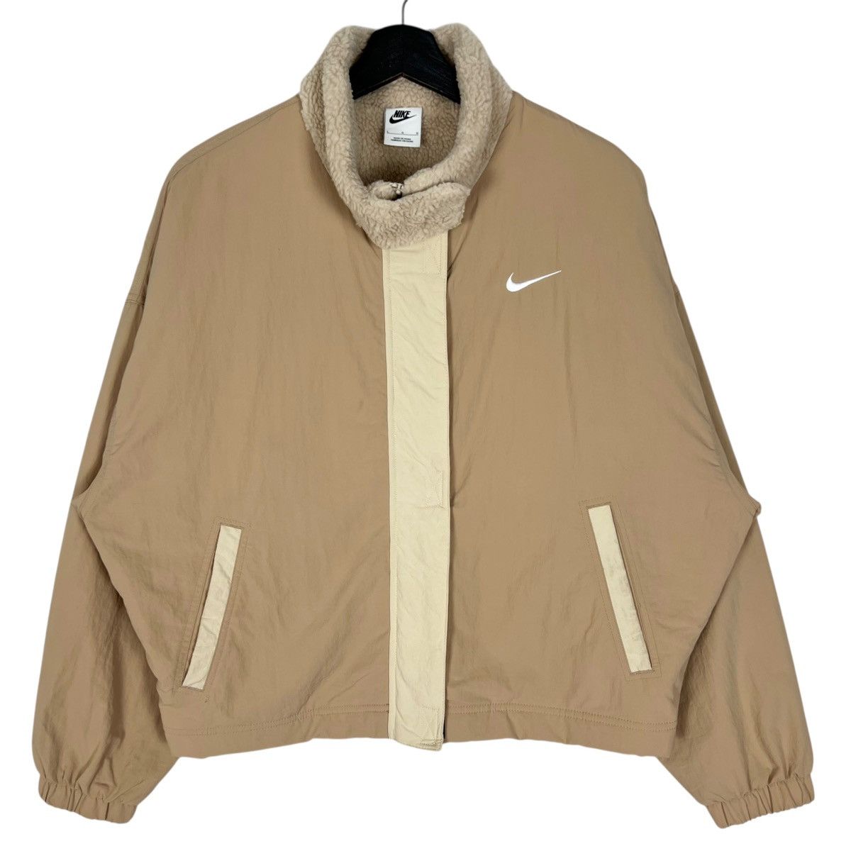 Nike Nike Zipper Jacket Inner Fleece Woman Jacket Size L / US 10 / IT 46 - 1 Thumbnail