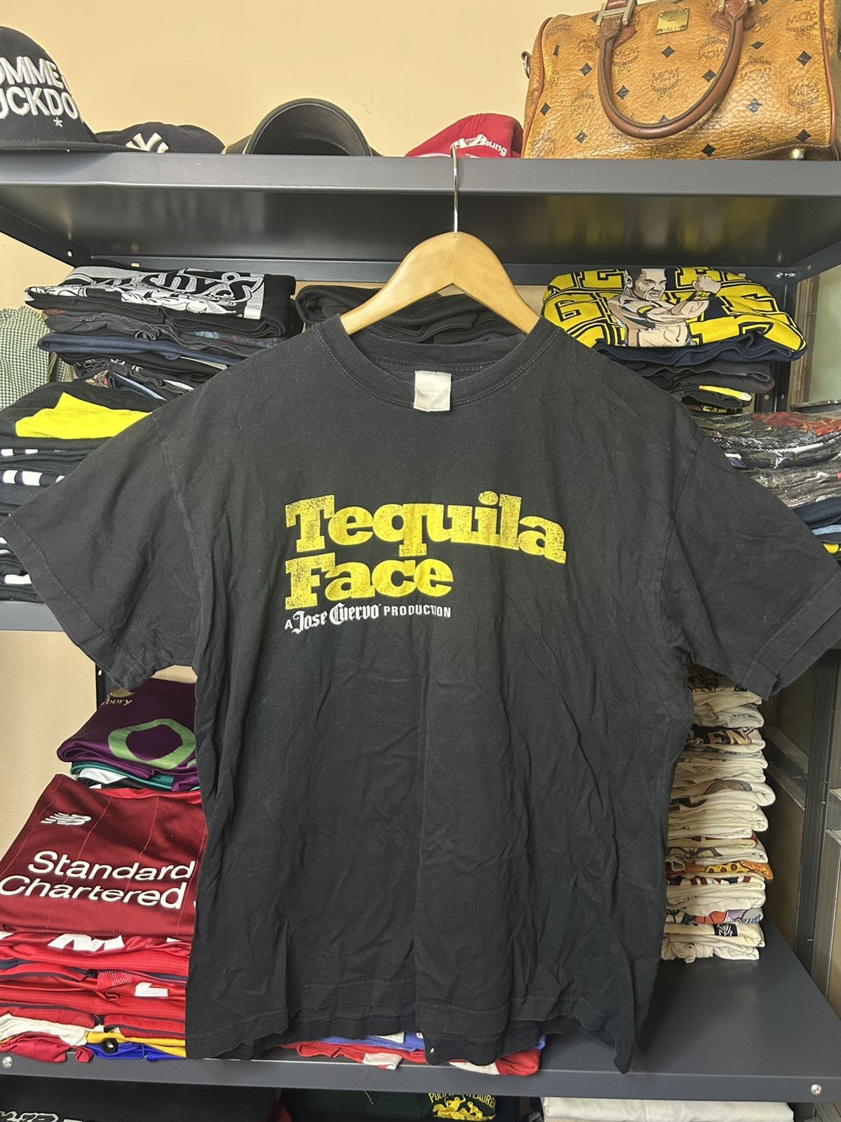 Vintage Vintage Jose Cuervo Tequila Face Promo T-Shirt Stedman Size US L / EU 52-54 / 3 - 1 Thumbnail