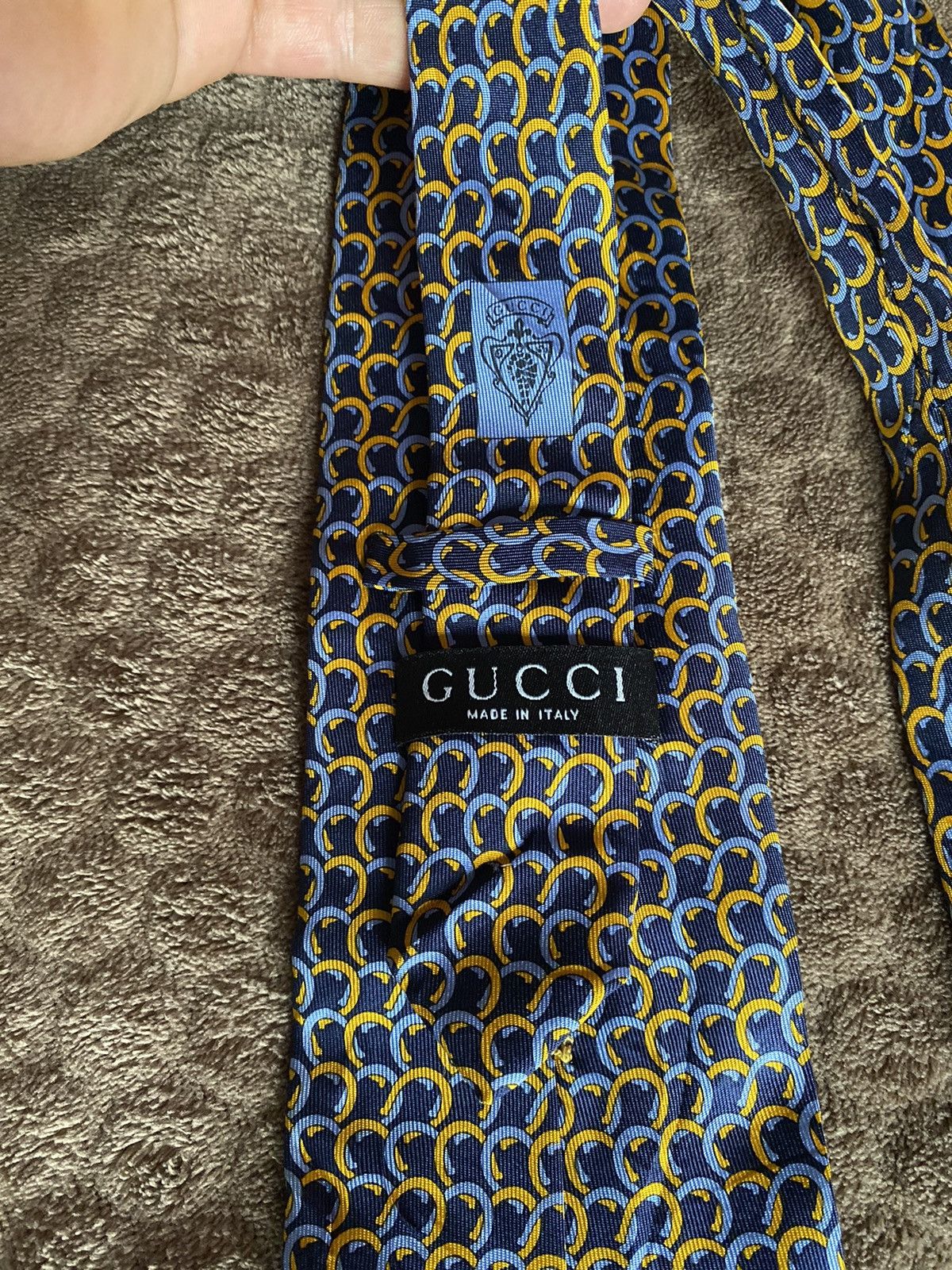 Gucci Vintage Gucci tie Size ONE SIZE - 8 Thumbnail