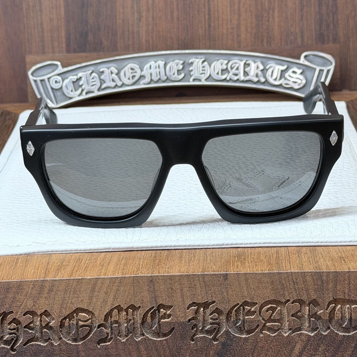 Chrome Hearts Chrome Hearts CHARISMADICK Sunglasses Size ONE SIZE - 4 Thumbnail