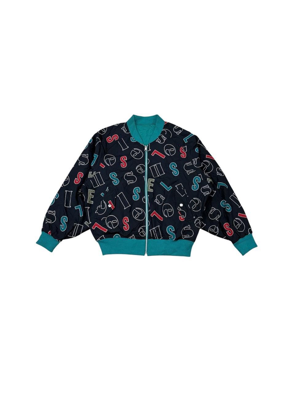 Ellesse Jacket Bomber ellesse reversible Ladies Size L / US 10 / IT 46 - 1 Thumbnail