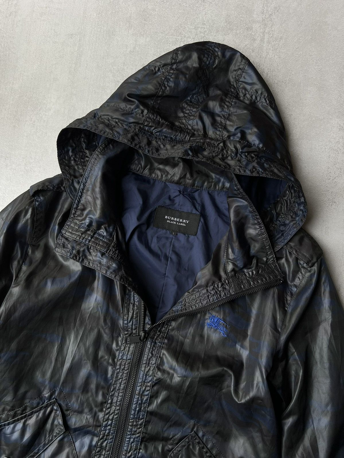 Burberry Burberry Camo Windbreaker Size L / US 10 / IT 46 - 5 Thumbnail