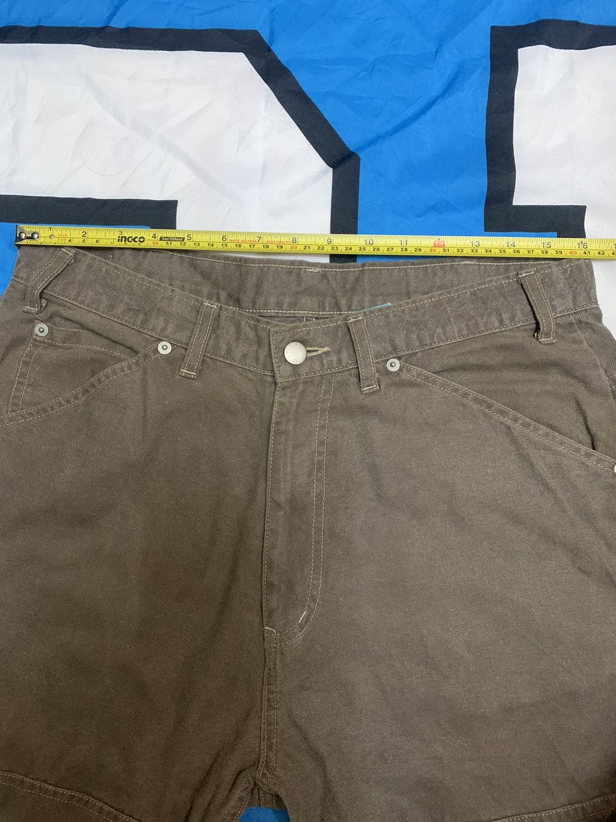 Carhartt × Japanese Brand Community Garment Works Denim Workings Pants Size US 32 / EU 48 - 18 Thumbnail