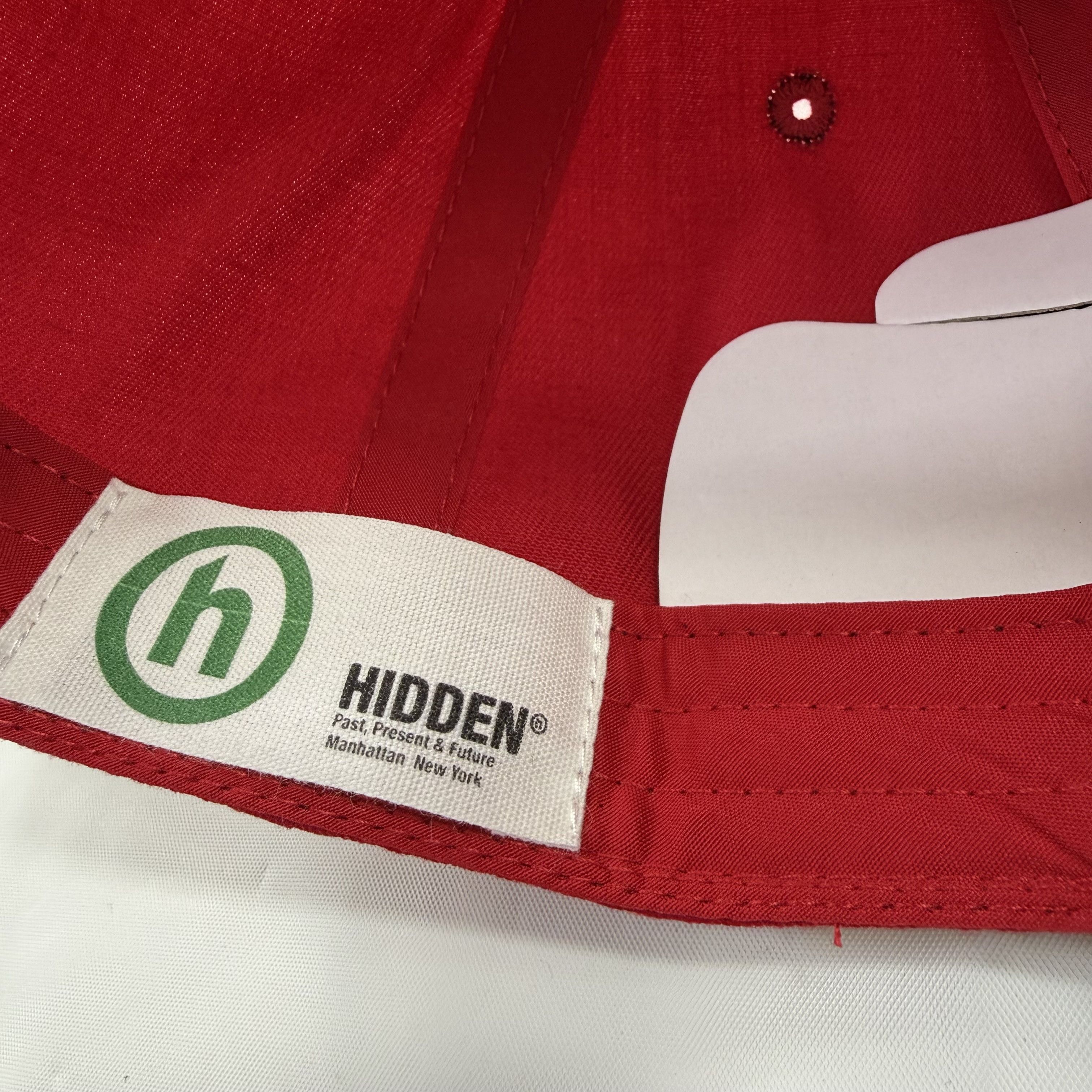 HIDDEN Hidden NY Red Dragon Crest Snapback Hat Embroidery NYC Size ONE SIZE - 6 Thumbnail