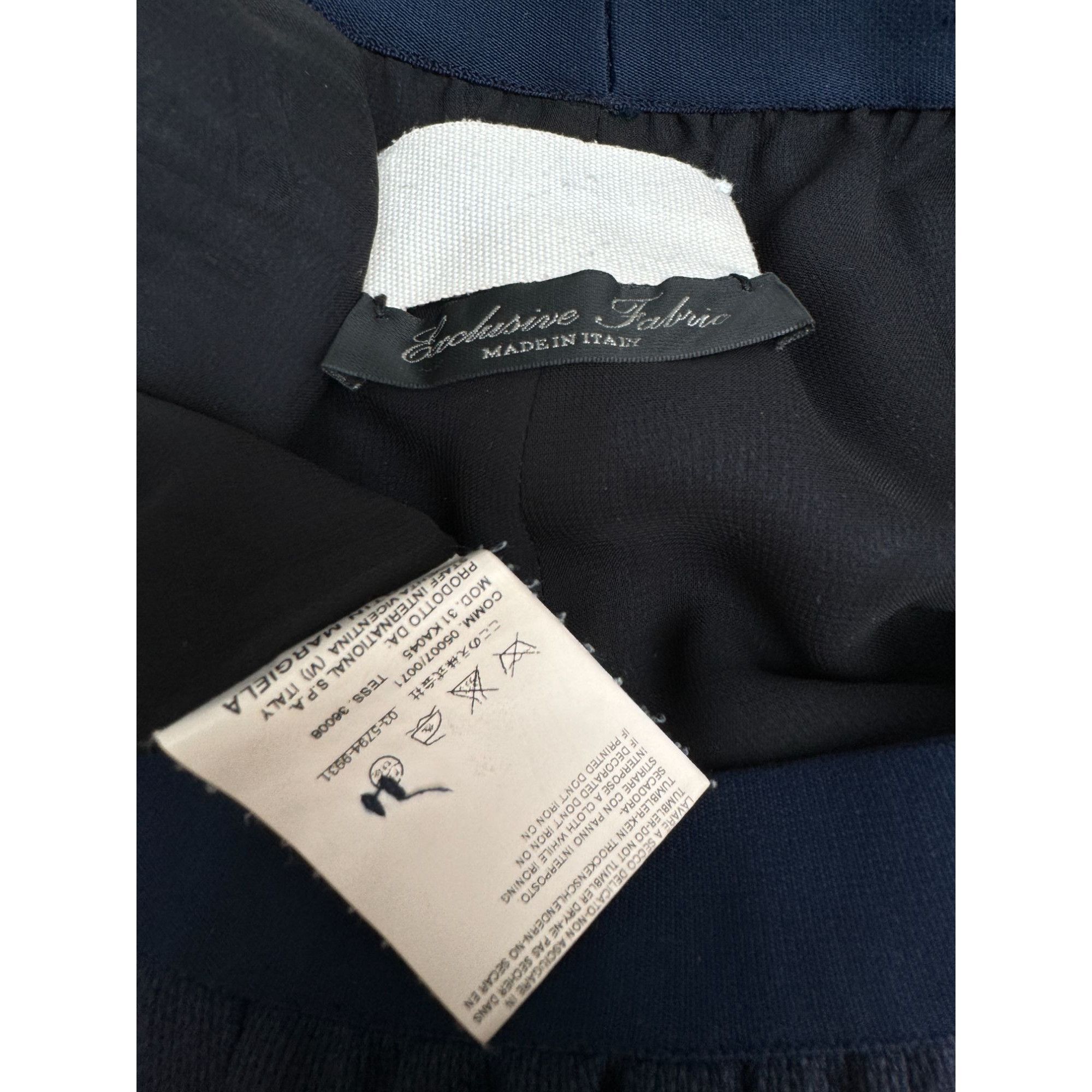 Maison Margiela Spring/Summer 2007 Navy Waist Pants Size 26" / US 2 / IT 38 - 5 Thumbnail