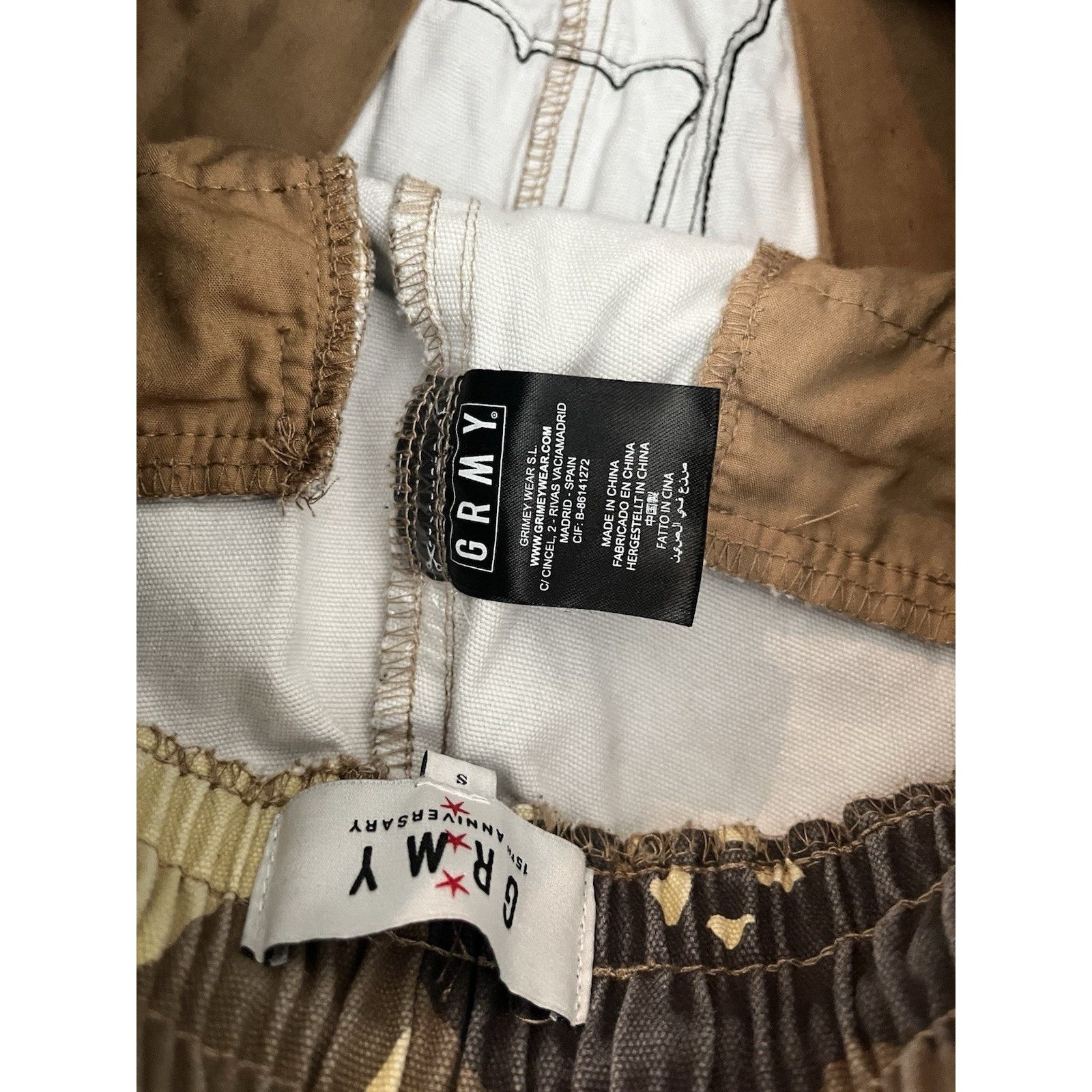Other GRMY 15th Anniv Camo Embroidered Boxing Shorts S Streetwear Size US 29 - 10 Thumbnail