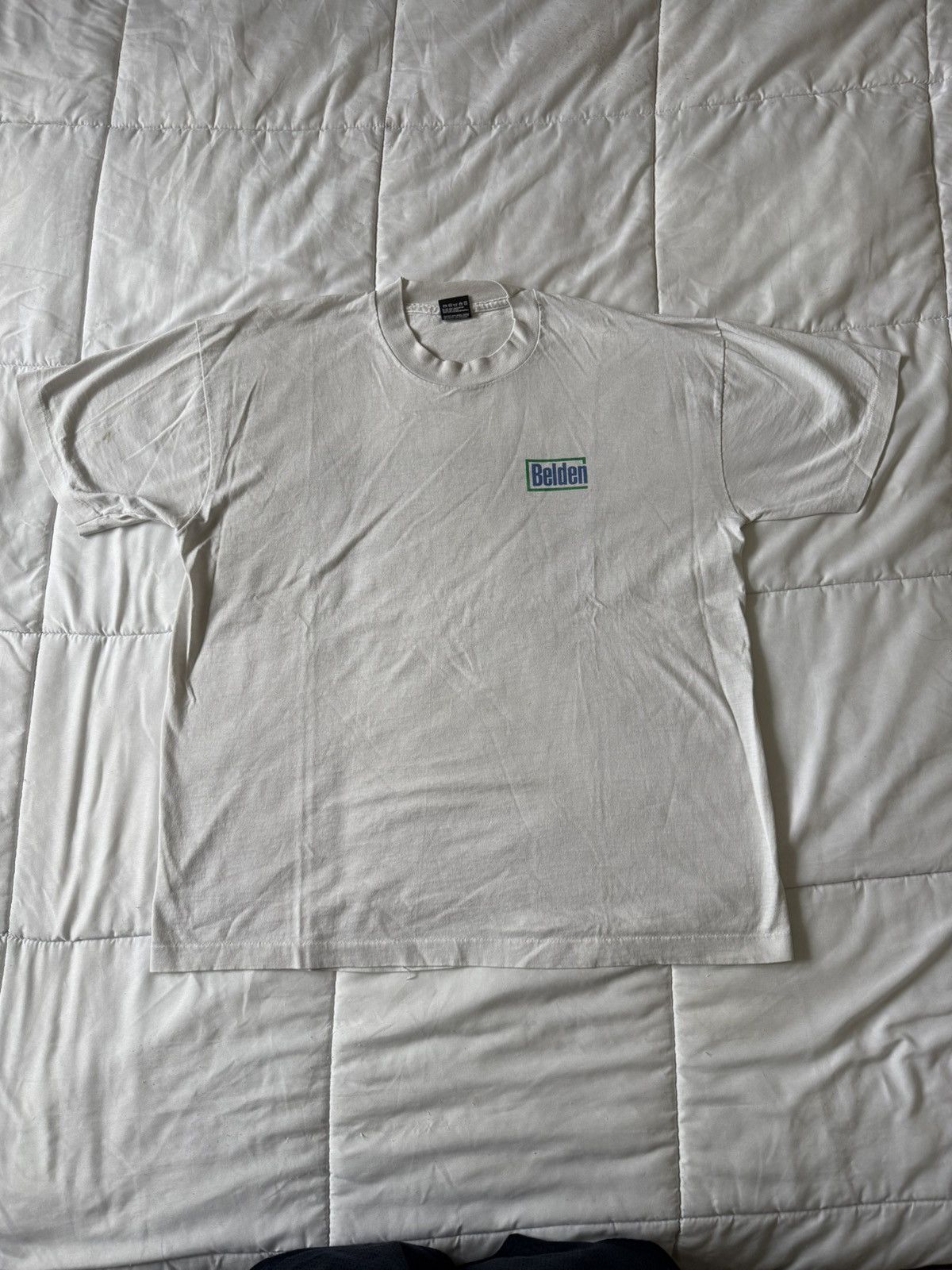 Fruit Of The Loom 90’s Vintage Belden Structure For Convergence T-Shirt Size US XL / EU 56 / 4 - 3 Thumbnail