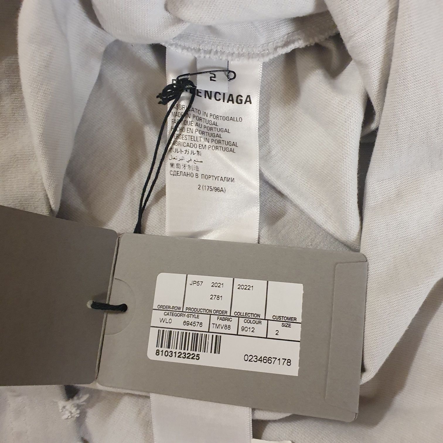 Balenciaga Balenciaga Metallica Tee RARE COLOR Size US M / EU 48-50 / 2 - 6 Thumbnail