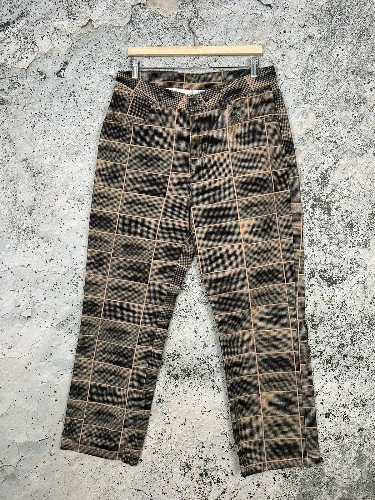 The Ragged Priest Jeans Avant Garde Mouth Grunge Punk Y2K