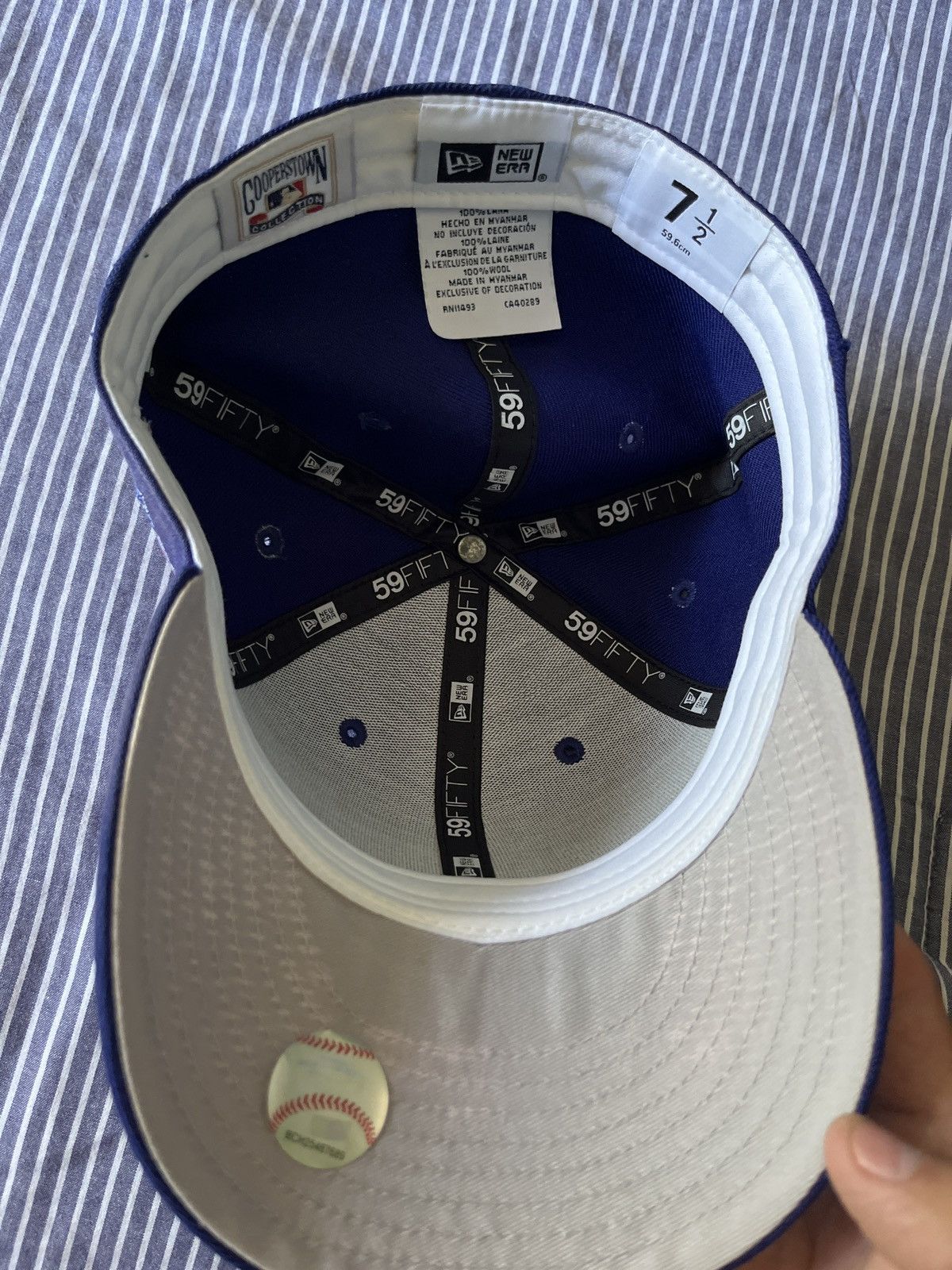 THE CAP 別注“NY Minute\" 59FIFTY 7 1/2 New Era 59Fifty Hat MLB Basic New York Yankees Black/Black