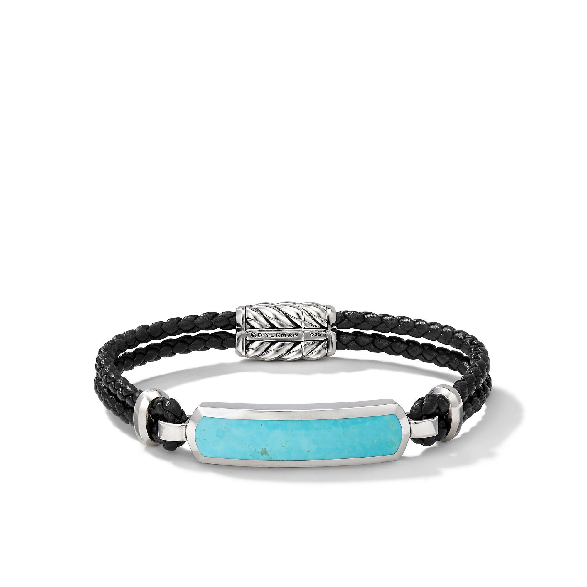 David Yurman o1w1db11025 B15839M Bracelets in Black/Silver Size ONE SIZE - 1 Thumbnail