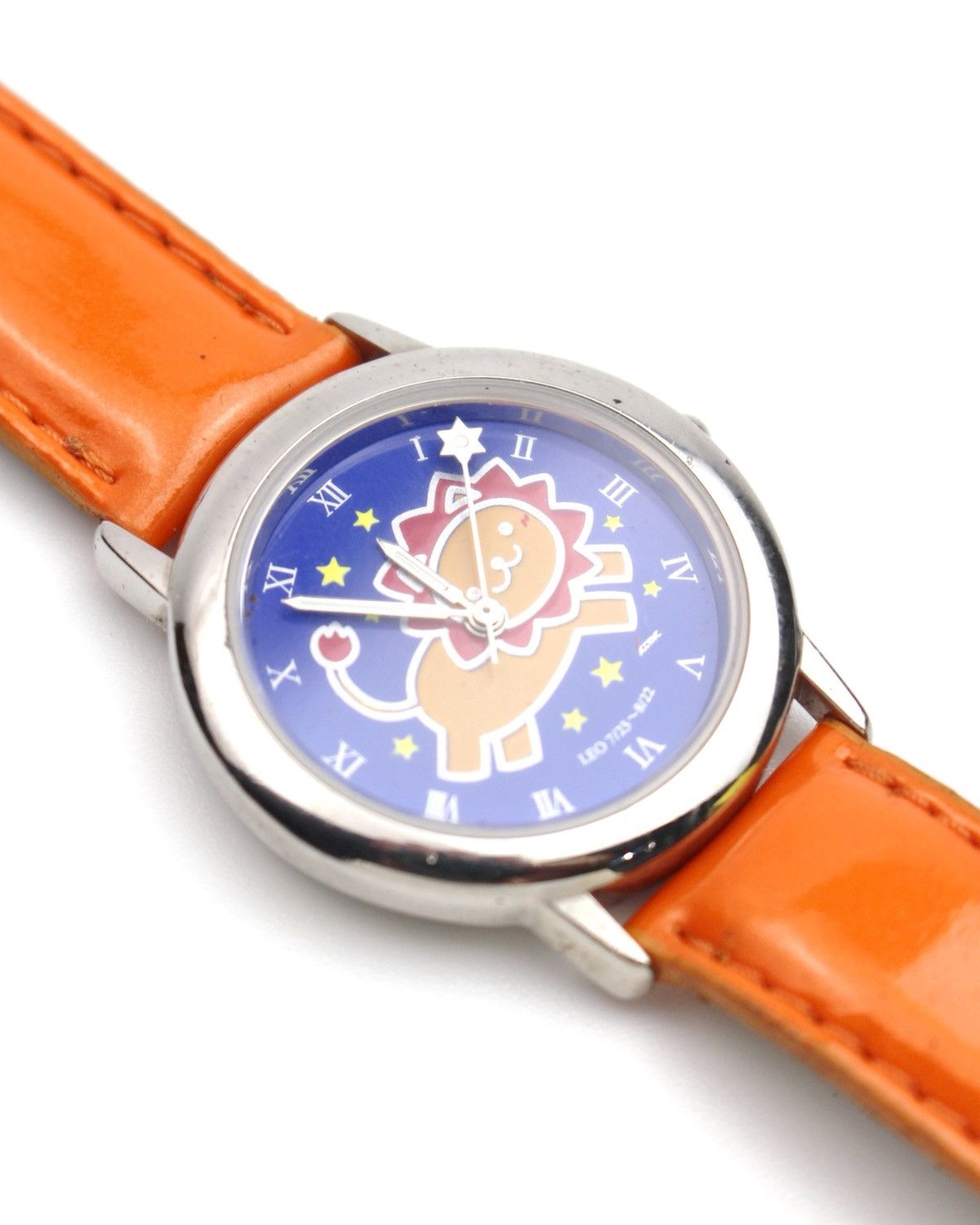 Hysteric Glamour 2000S LEO ZODIAC LION DIAL ORANGE STRAP WATCH ( JWS-1106 ) Size ONE SIZE - 3 Thumbnail