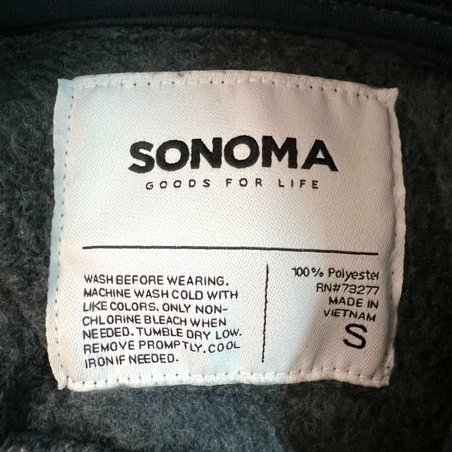 Vintage Sonoma Men Sweatshirt Heather Blue Mock Neck Pullover Long Sleeve Size S Size US S / EU 44-46 / 1 - 5 Thumbnail