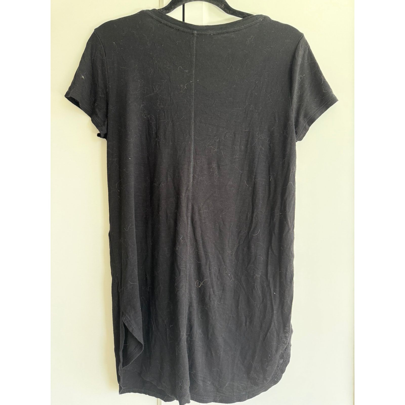 White House Black Market White House Black Market Black Scoop Neck Tee S - D011 Size S / US 4 / IT 40 - 3 Thumbnail