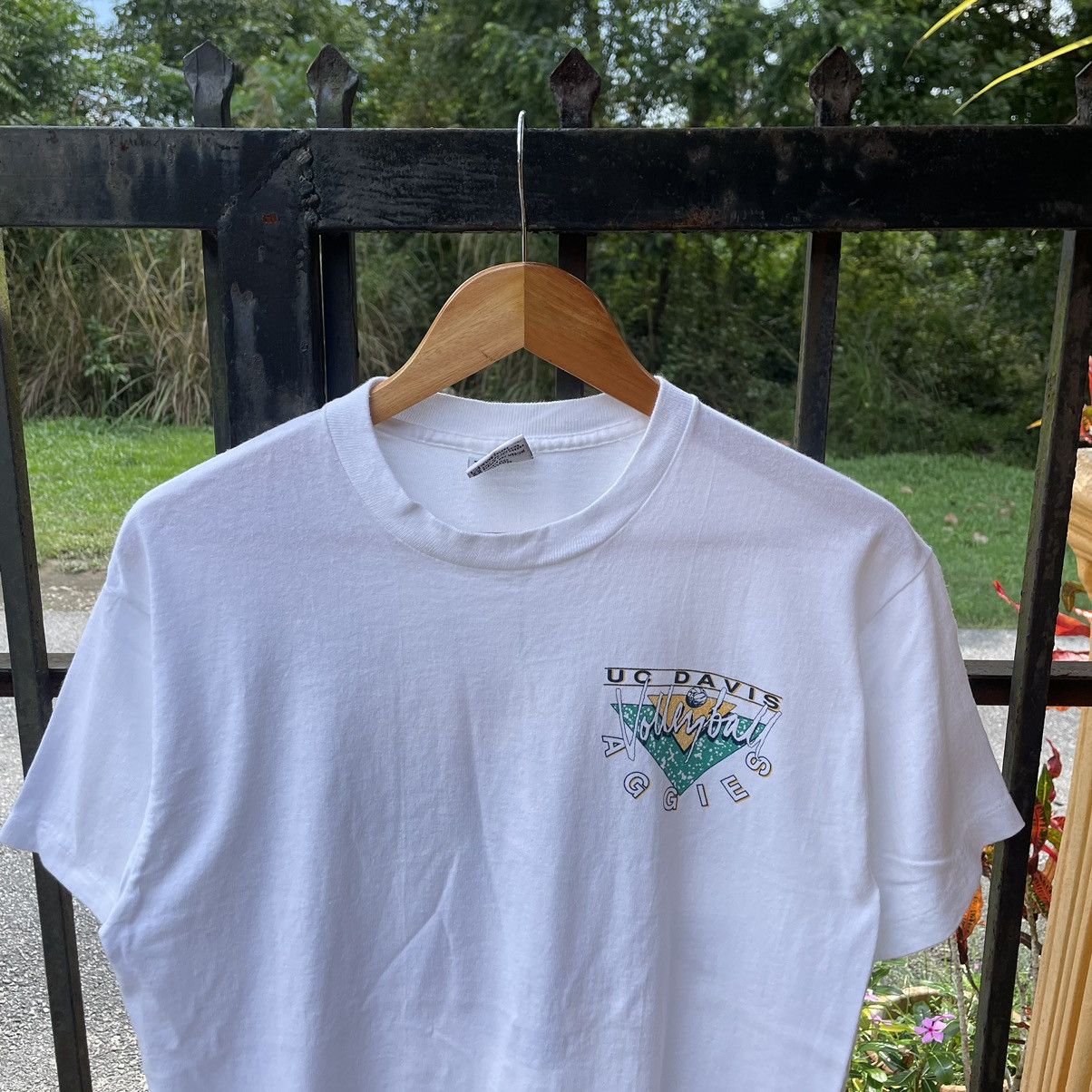 Vintage 🔥Vintage 90s UC Davis Aggies Volley Ball Sportswear Tee Size US M / EU 48-50 / 2 - 3 Thumbnail
