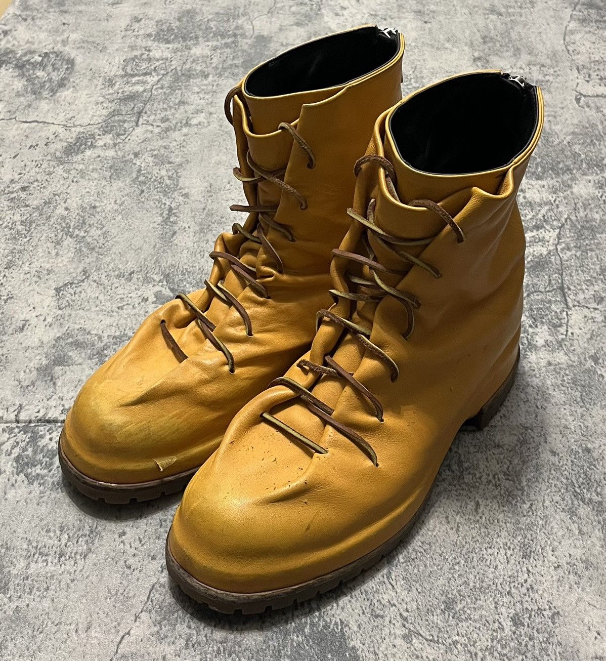 424 424 Marathon Lace Boots Orange Size US 11 / EU 44 - 2 Thumbnail