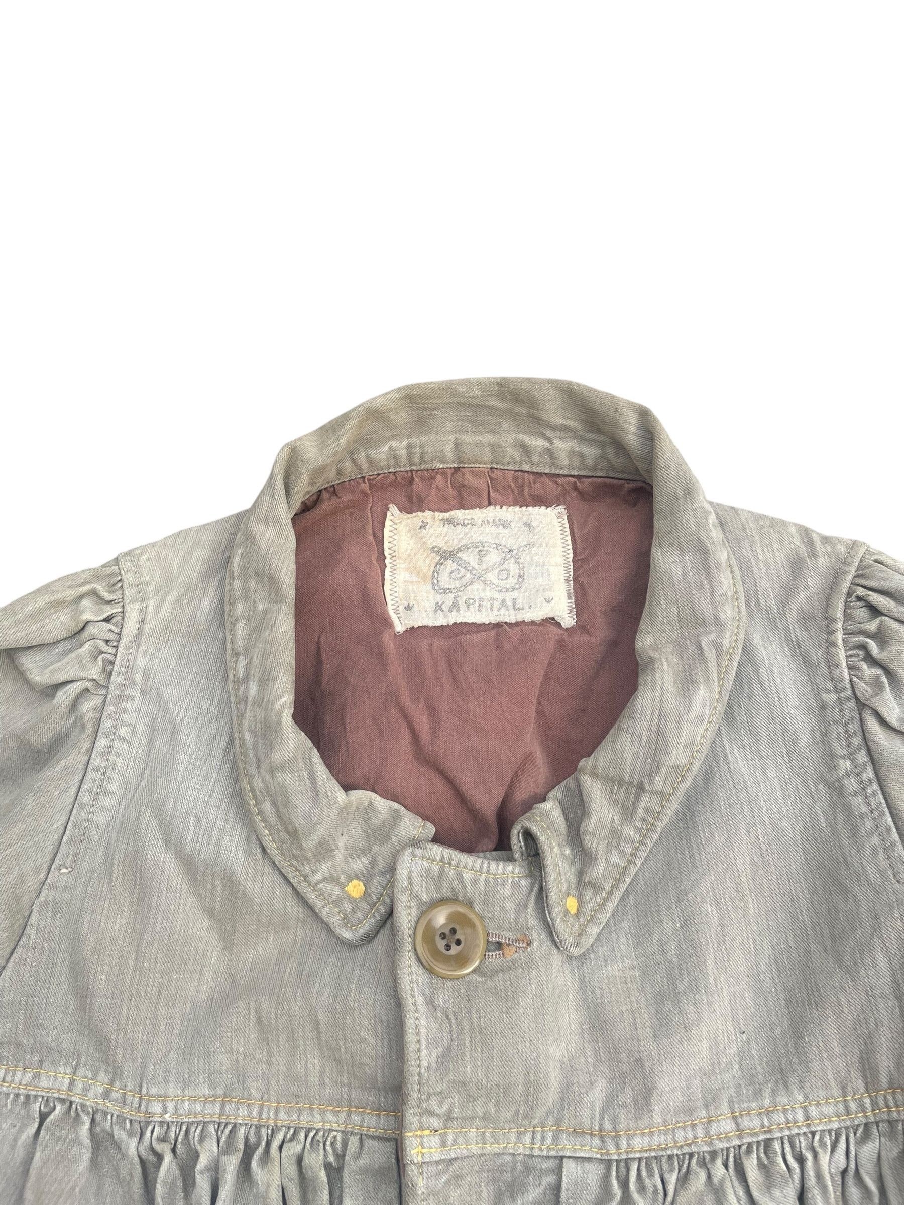 Kapital Kapital Kiro Hirata Denim Jacket Size S / US 4 / IT 40 - 4 Thumbnail
