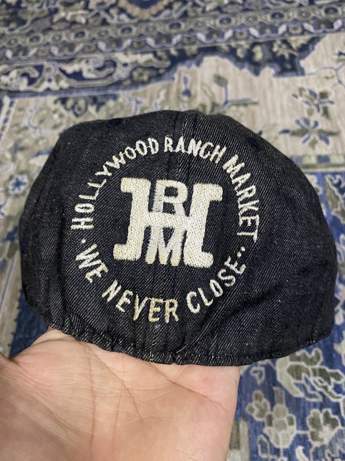 HOLLYWOOD RANCH MARKET Vintage Hr Market Fitted Hat Size ONE SIZE - 2 Thumbnail
