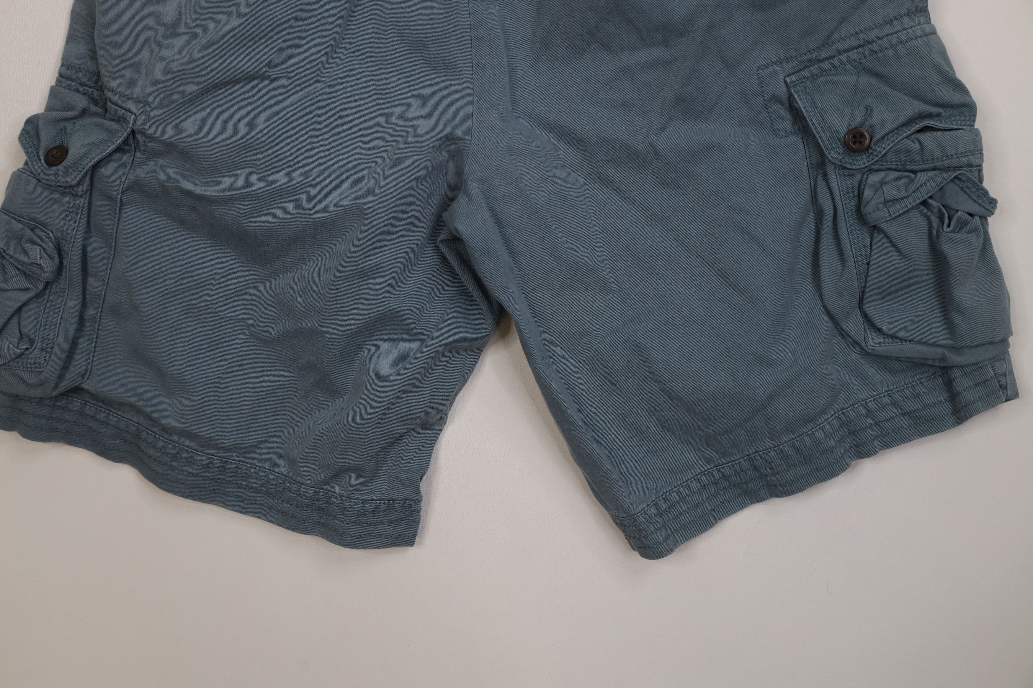 Polo Ralph Lauren Vintage 90s Ralph Lauren Stonewash Heavyweight Cargo Shorts Size US 34 / EU 50 - 12 Thumbnail