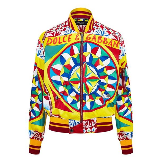 image of Dolce Gabbana O1G2R1Mq0324 Bomb Jackets In Multicolor, Men's (Size Small)