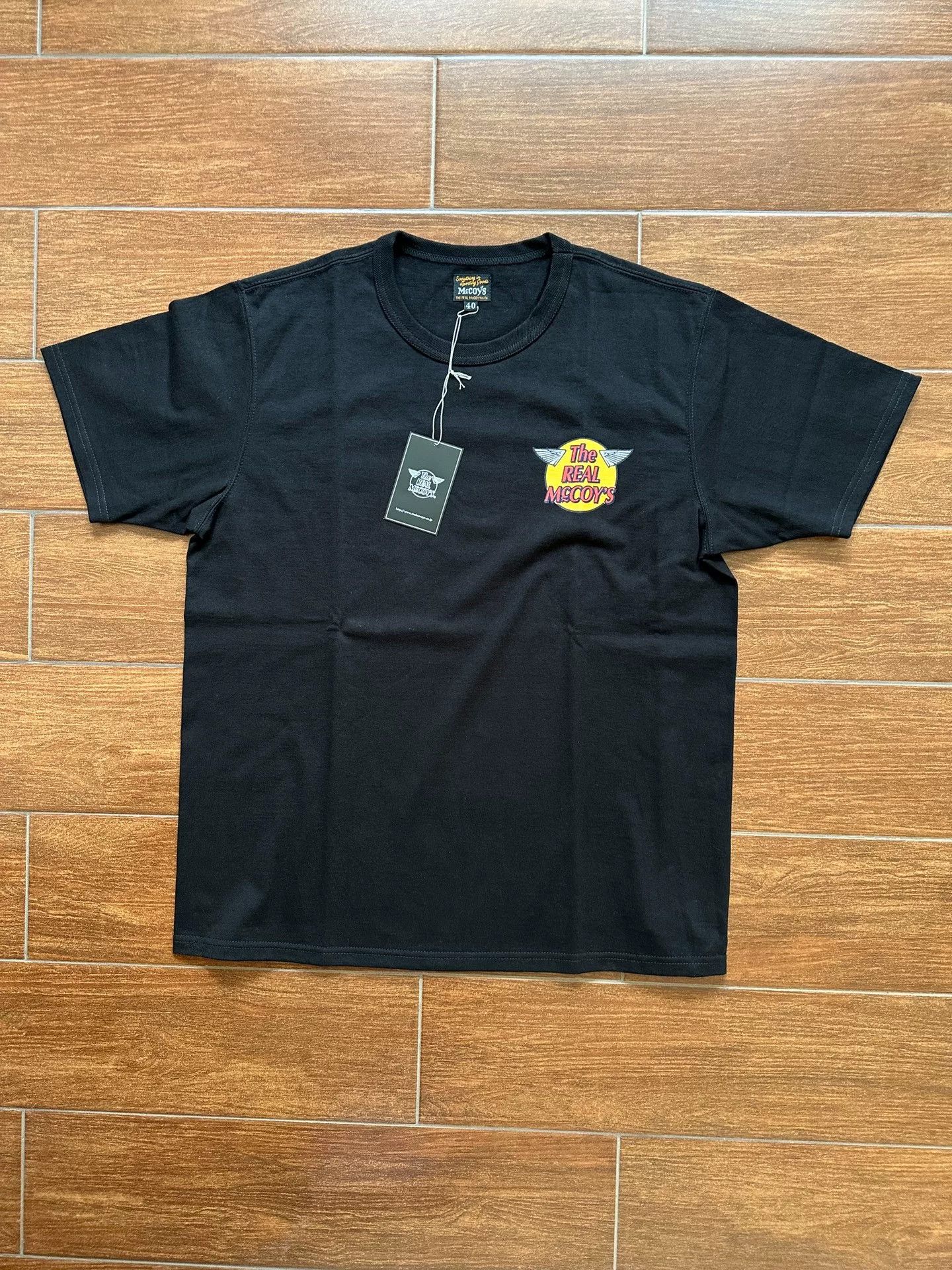 The Real McCoy's Logo Short Sleeve T-Shirt