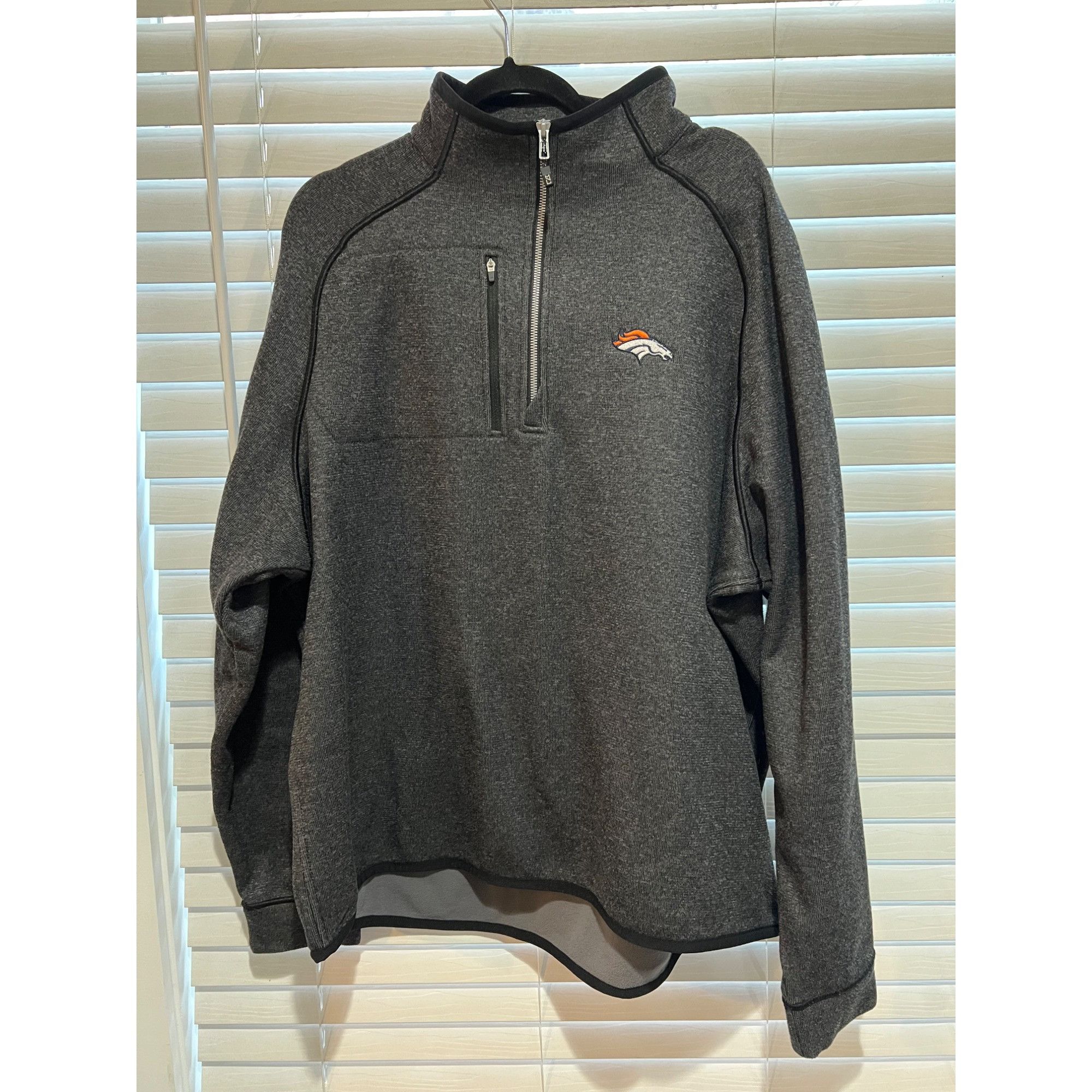 Cutter & Buck Cutter & Buck Denver Broncos 1/4 Zip Sweater - Size XXL Size US XXL / EU 58 / 5 - 1 Thumbnail