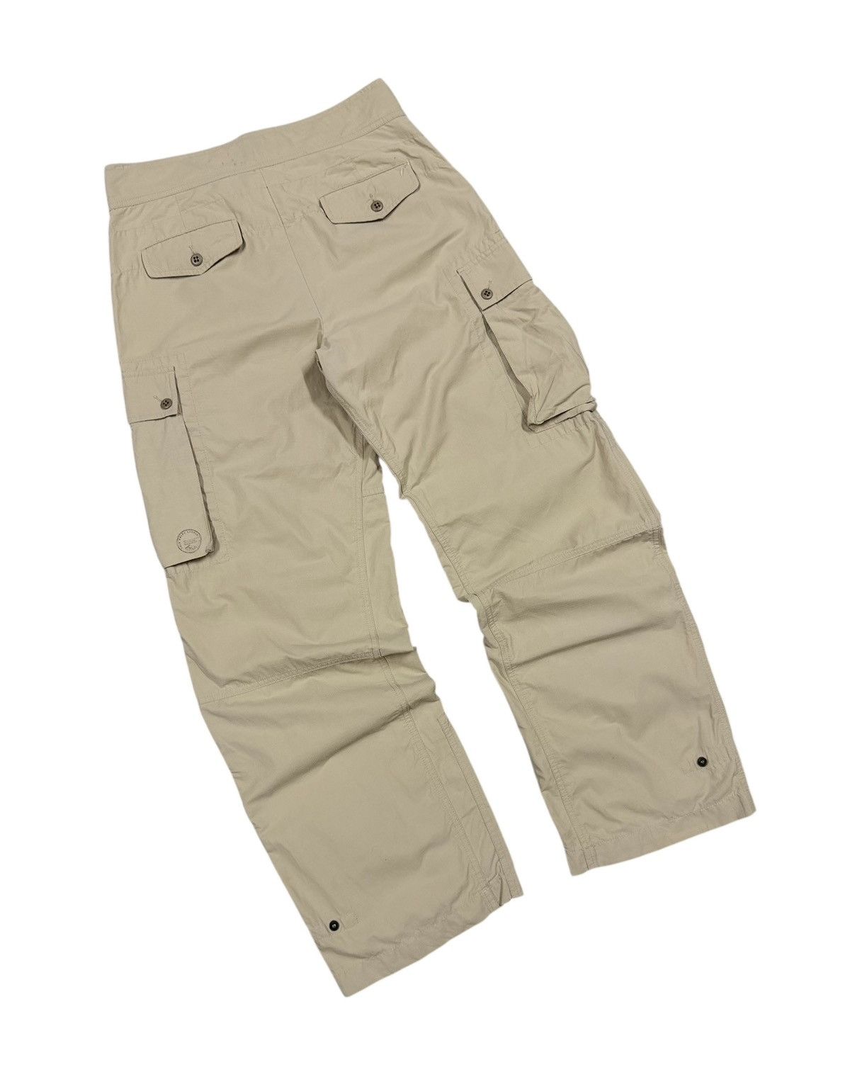 Polo Ralph Lauren Vtg🔥Polo Ralph Lauren Poplin Cargo Beige Pants Size US 29 - 9 Thumbnail