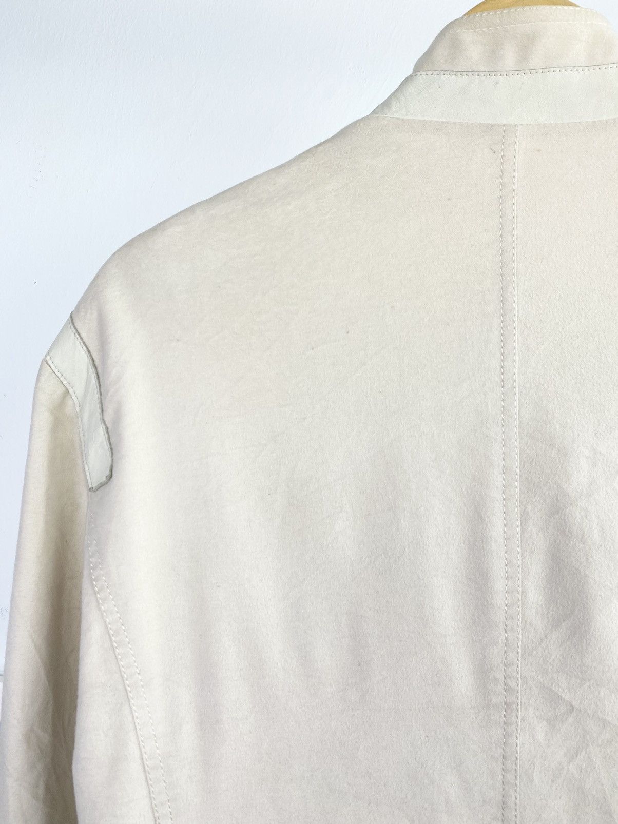 Wooyoungmi Wooyoungmi Rayon Blend Mandarin Collar Trench Jacket Size US M / EU 48-50 / 2 - 6 Thumbnail