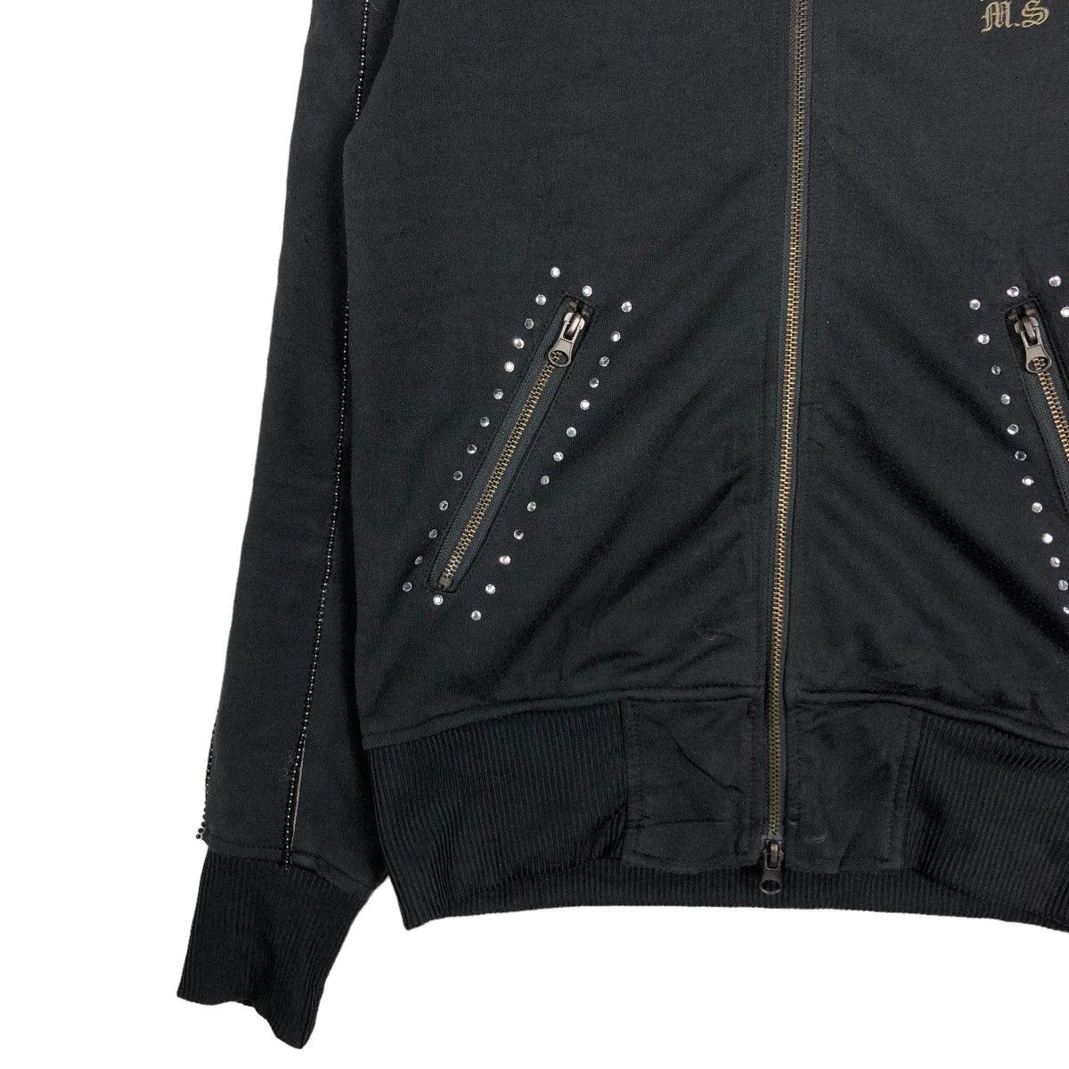 Japanese Brand 🔥Vintage Biker Jacket Midas Punk Design Over Print Big Logo Size US S / EU 44-46 / 1 - 4 Thumbnail