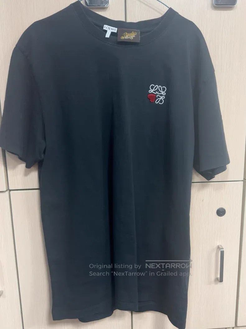 Loewe Loewe Black heart embroidery short-sleeve Size US M / EU 48-50 / 2 - 1 Thumbnail