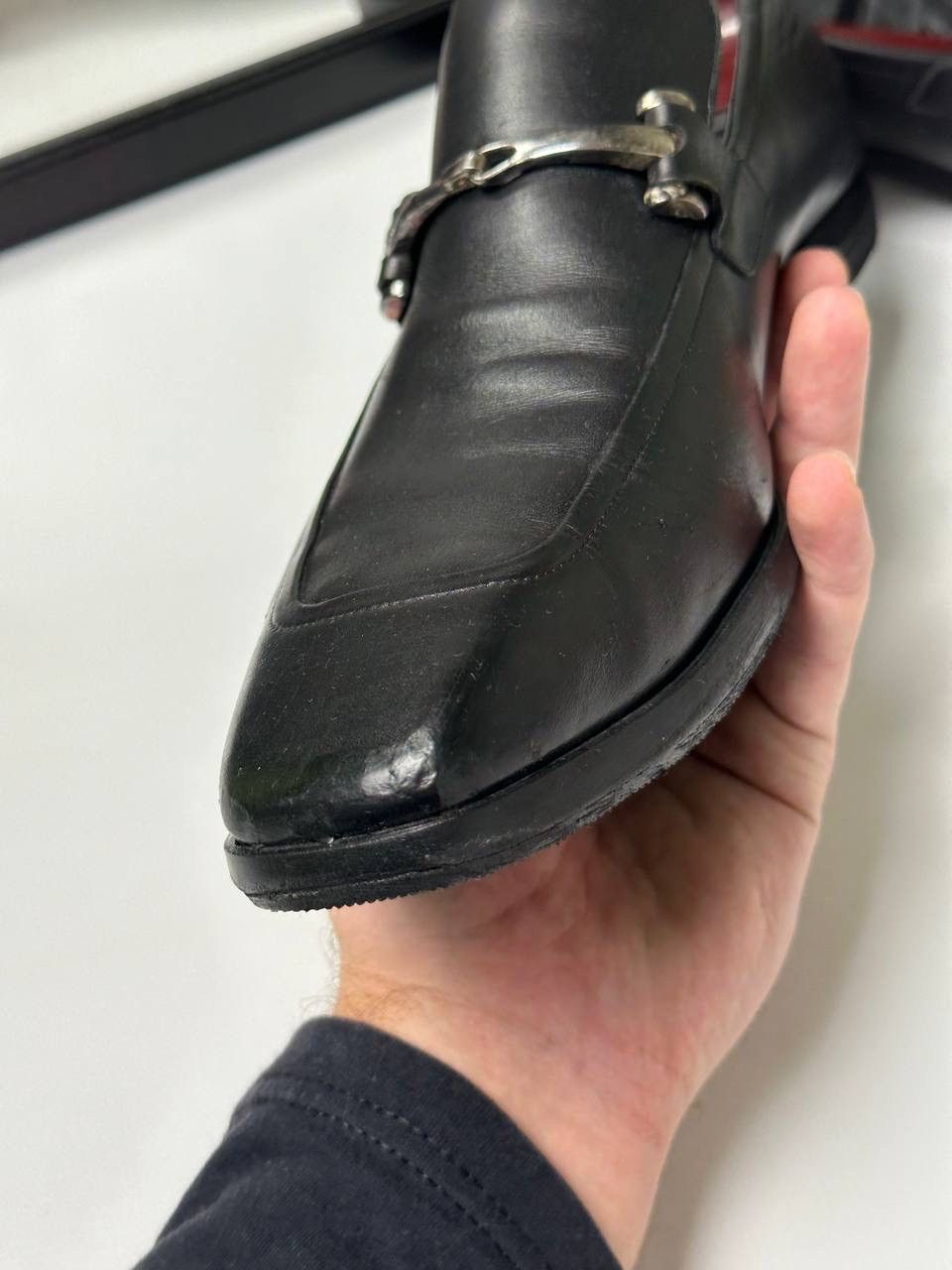 Gucci Gucci 00s By Tom Ford Horsebit Black Leather Loafer Size US 9 / EU 42 - 7 Thumbnail