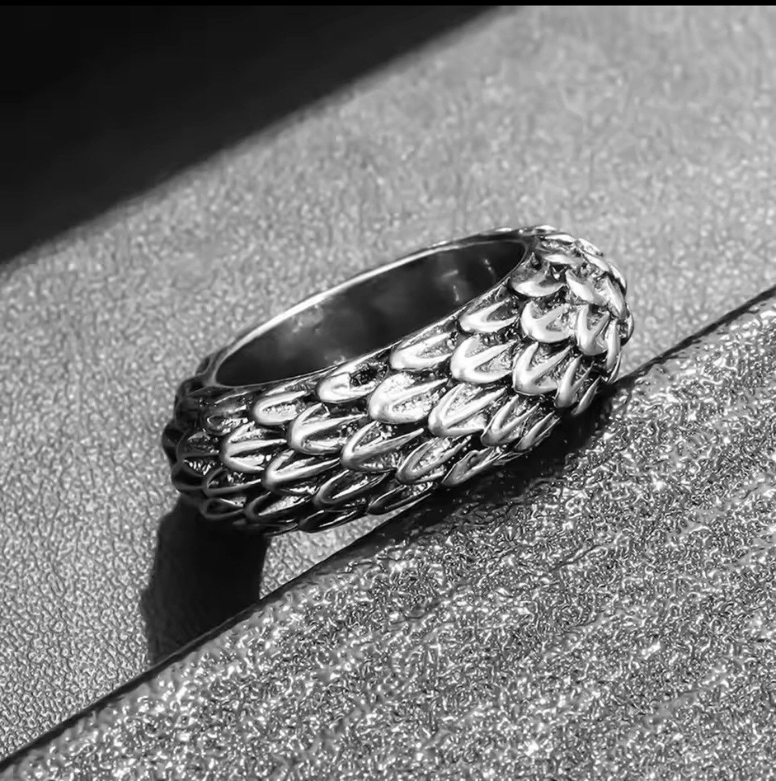 Jewelry Silver dragon ring Size ONE SIZE - 3 Thumbnail