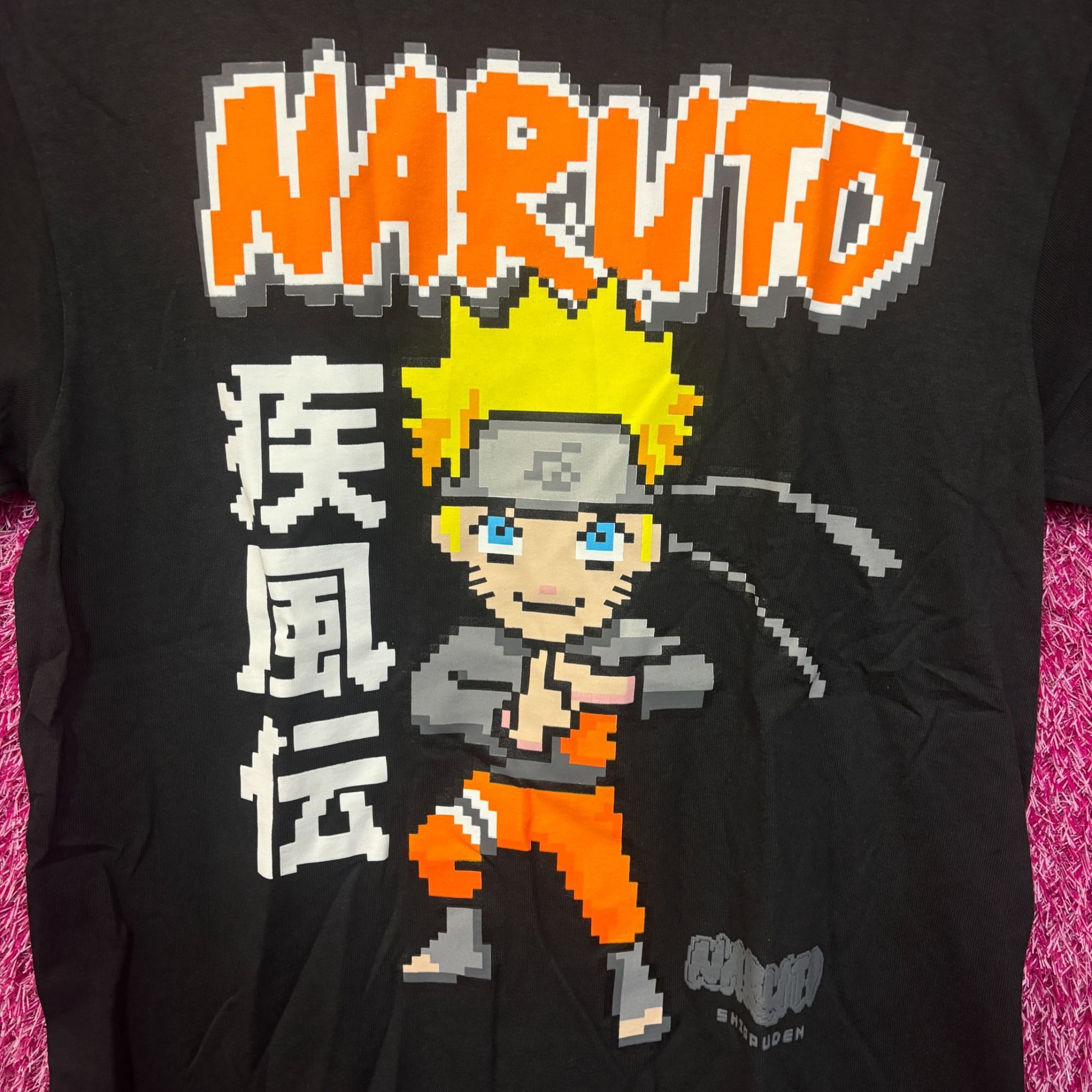Anime Naruto Shippuden 8-Bit Anime tshirt size medium Size US M / EU 48-50 / 2 - 2 Thumbnail
