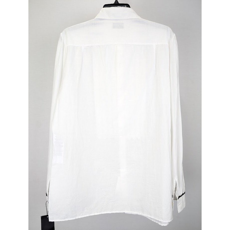 Saint Laurent Paris o1rshd1 Button Shirt in White Size US M / EU 48-50 / 2 - 10 Thumbnail
