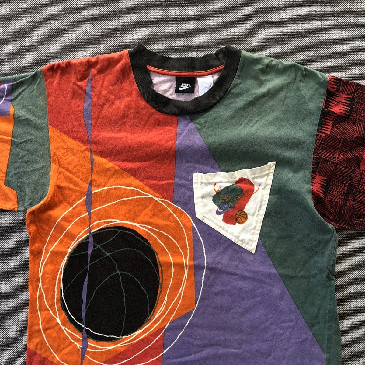 Nike NIKE Micheal Jordan Hoop Heroes Rare Overprint T-Shirt Size US M / EU 48-50 / 2 - 3 Thumbnail